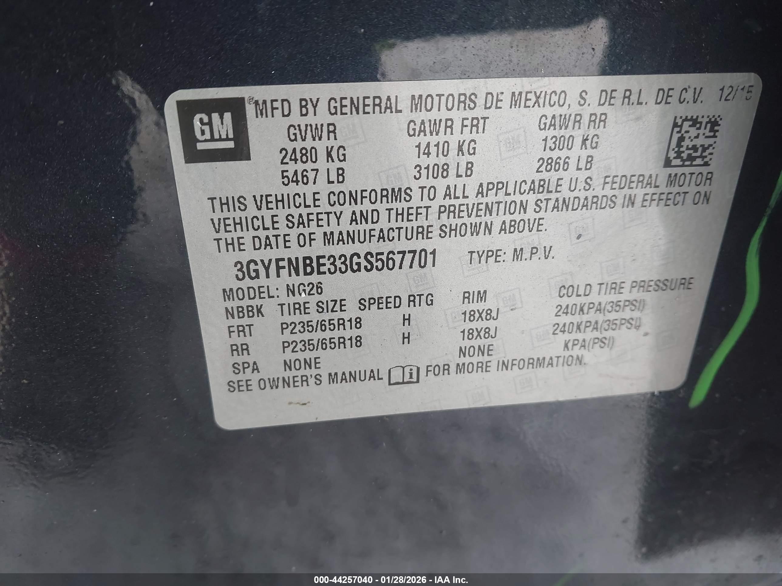 CADILLAC SRX image 9