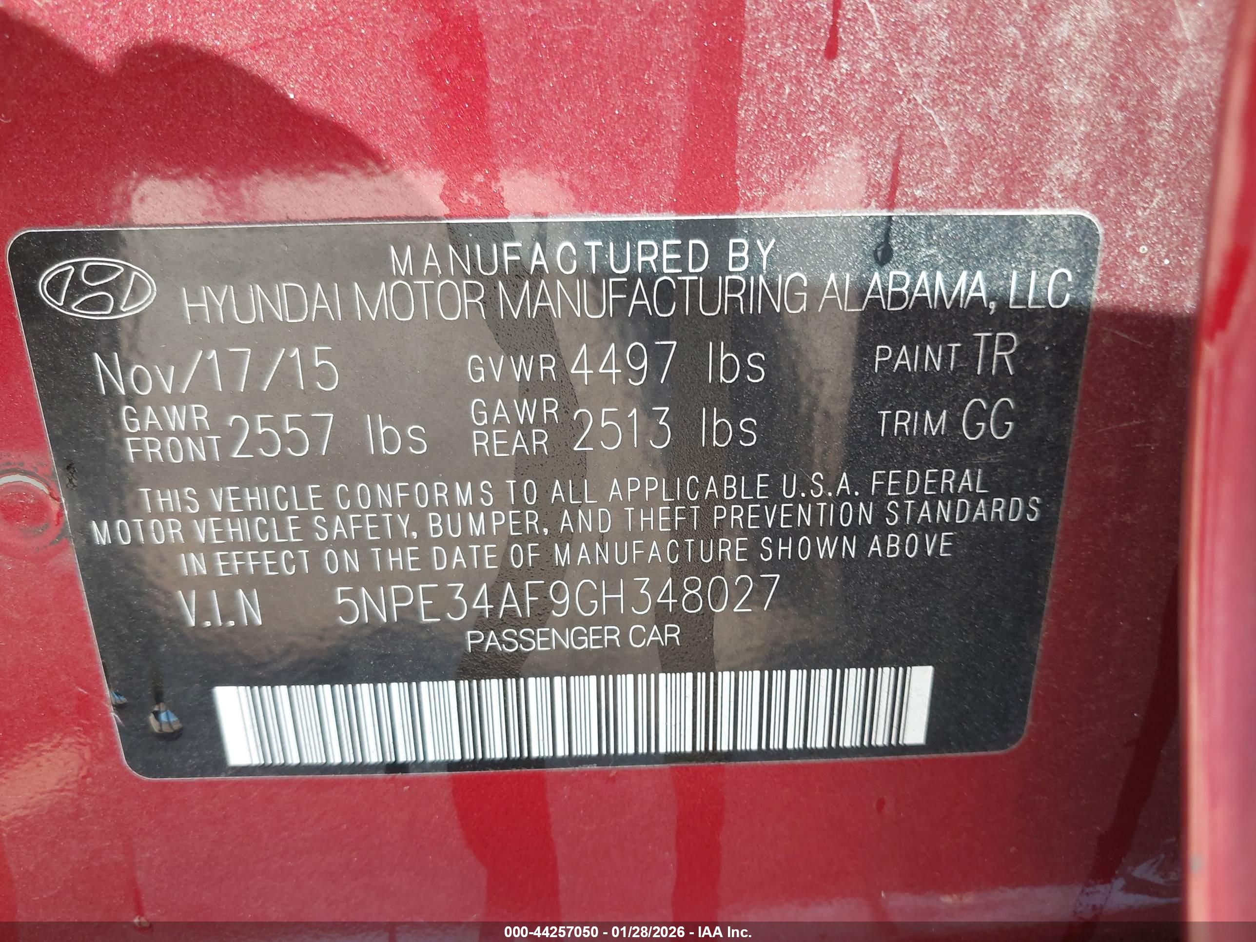 HYUNDAI SONATA image 9