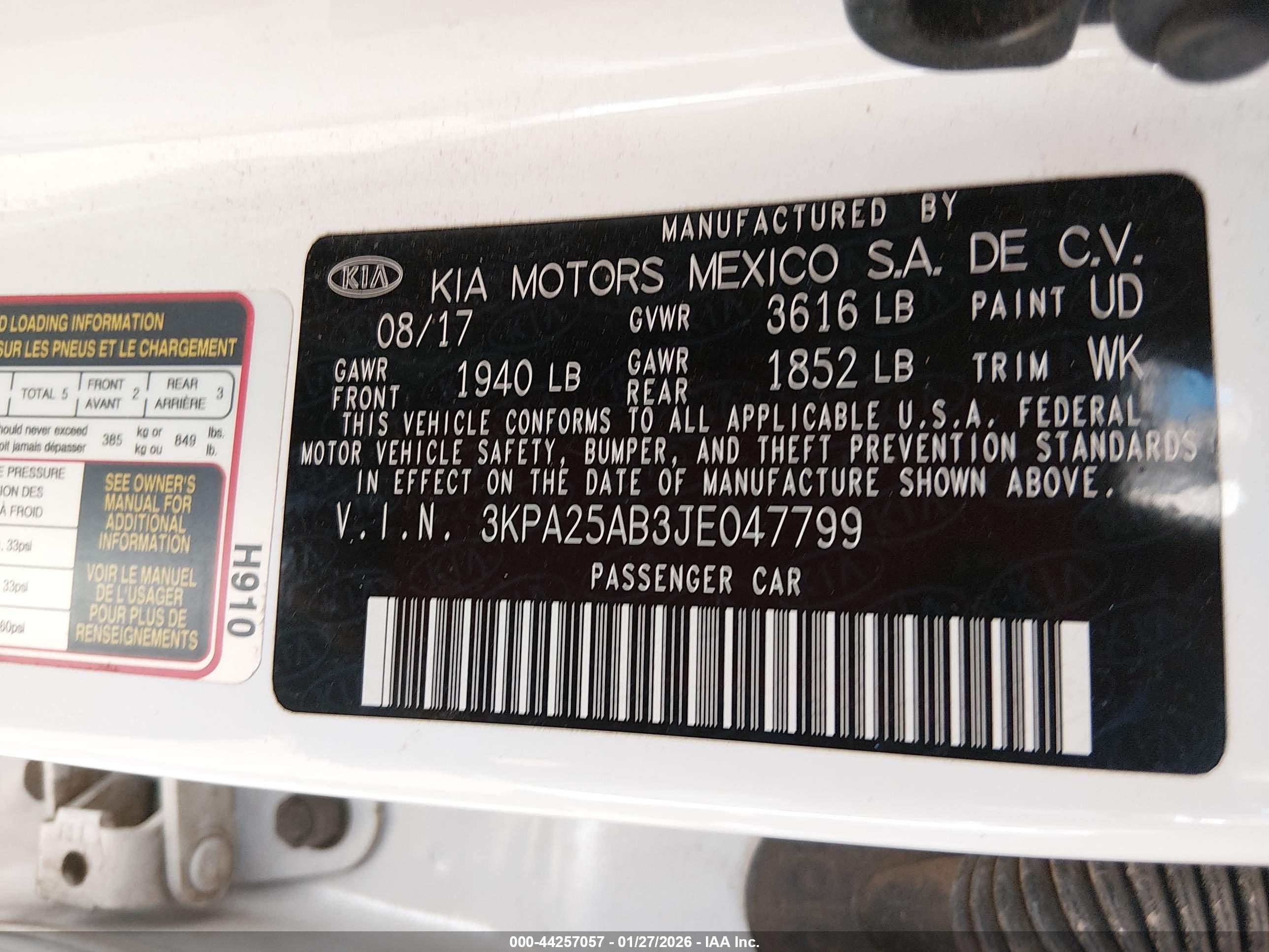 KIA RIO image 9
