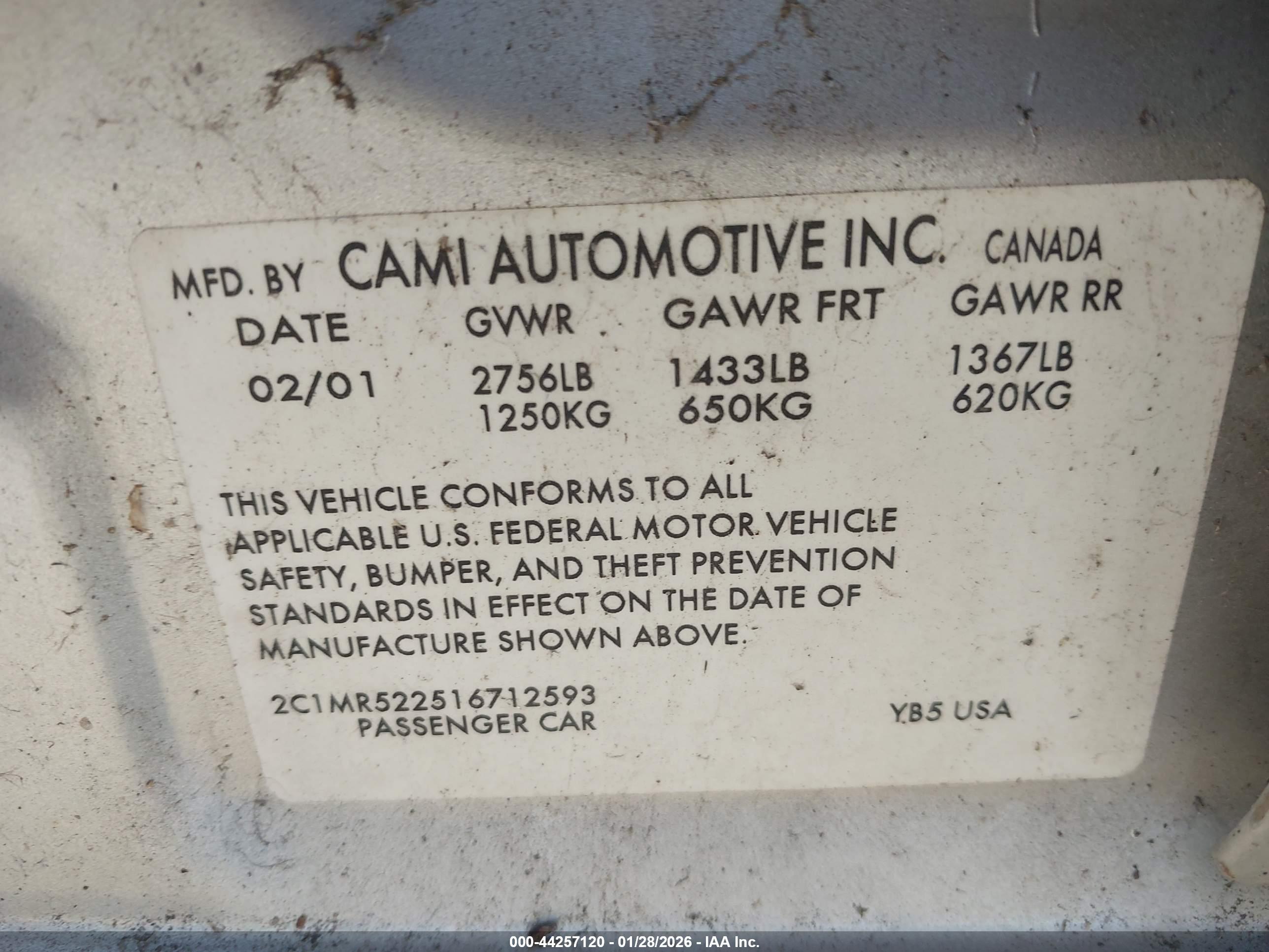 CHEVROLET METRO image 9
