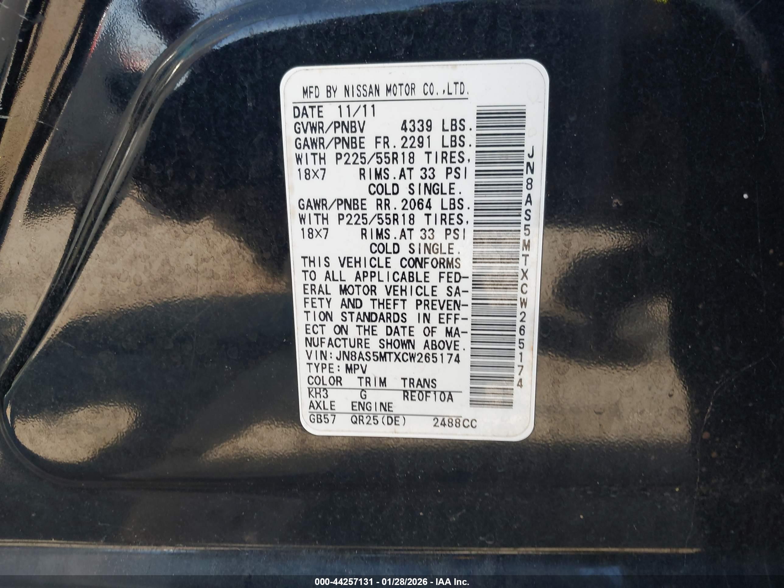 NISSAN ROGUE image 9