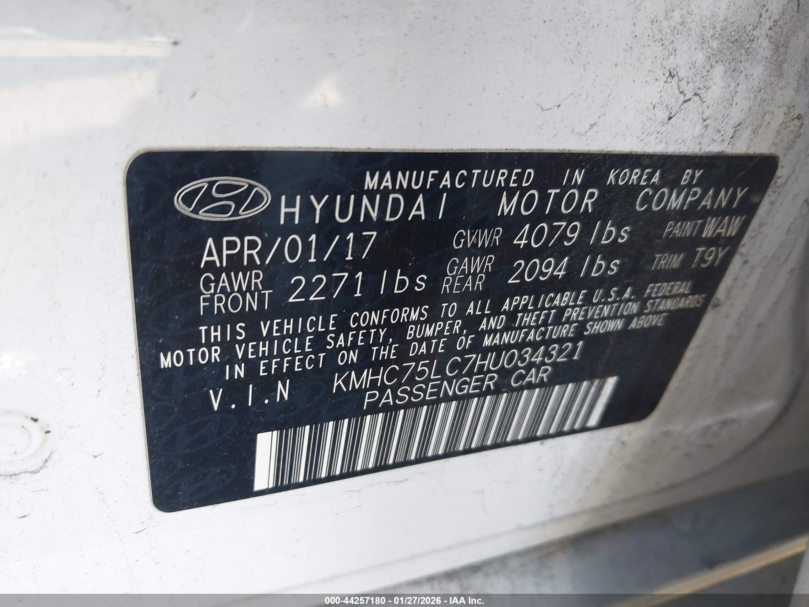 HYUNDAI IONIQ image 9