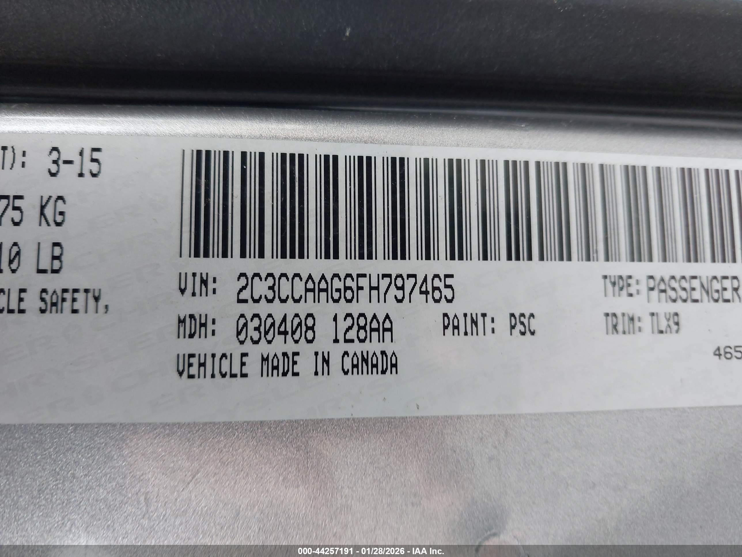 CHRYSLER 300 image 9