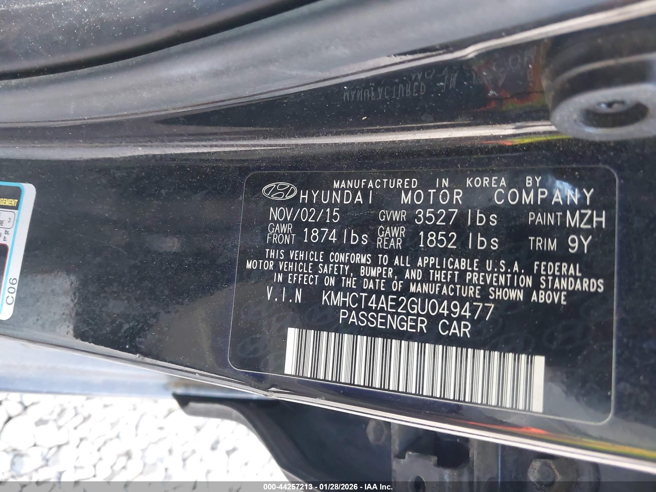 HYUNDAI ACCENT image 9