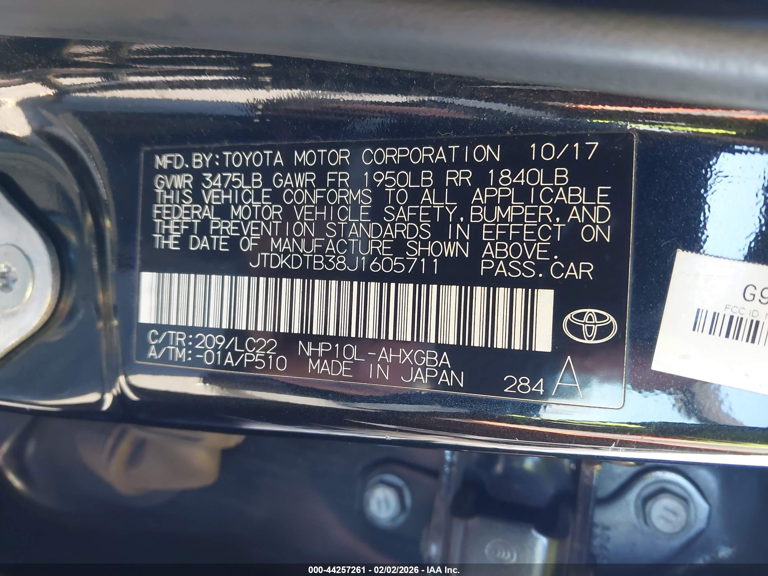 TOYOTA PRIUS image 9