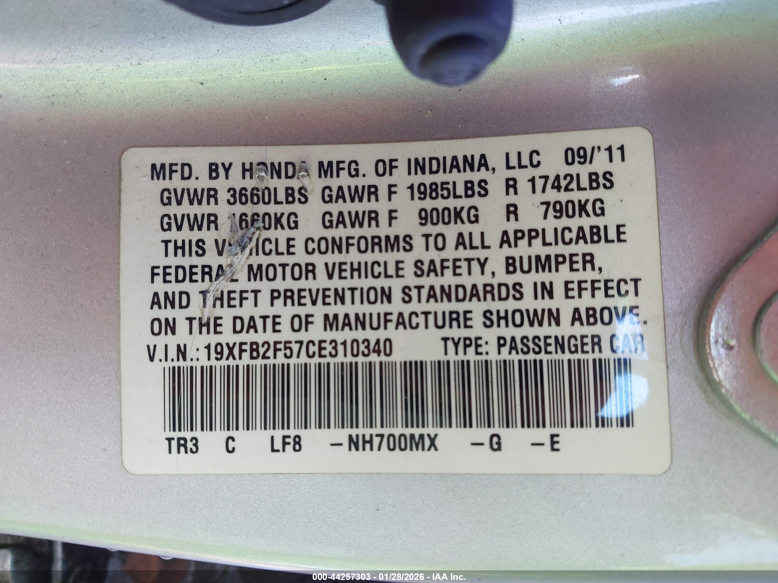 HONDA CIVIC image 9