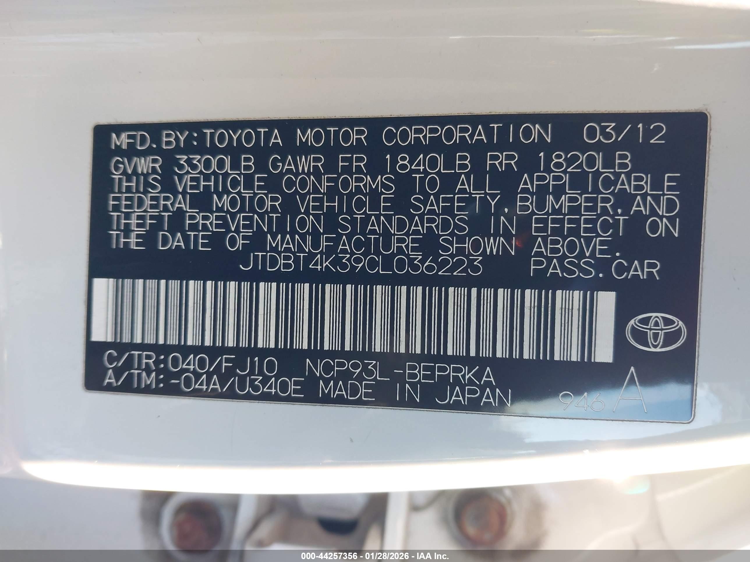 TOYOTA YARIS image 9