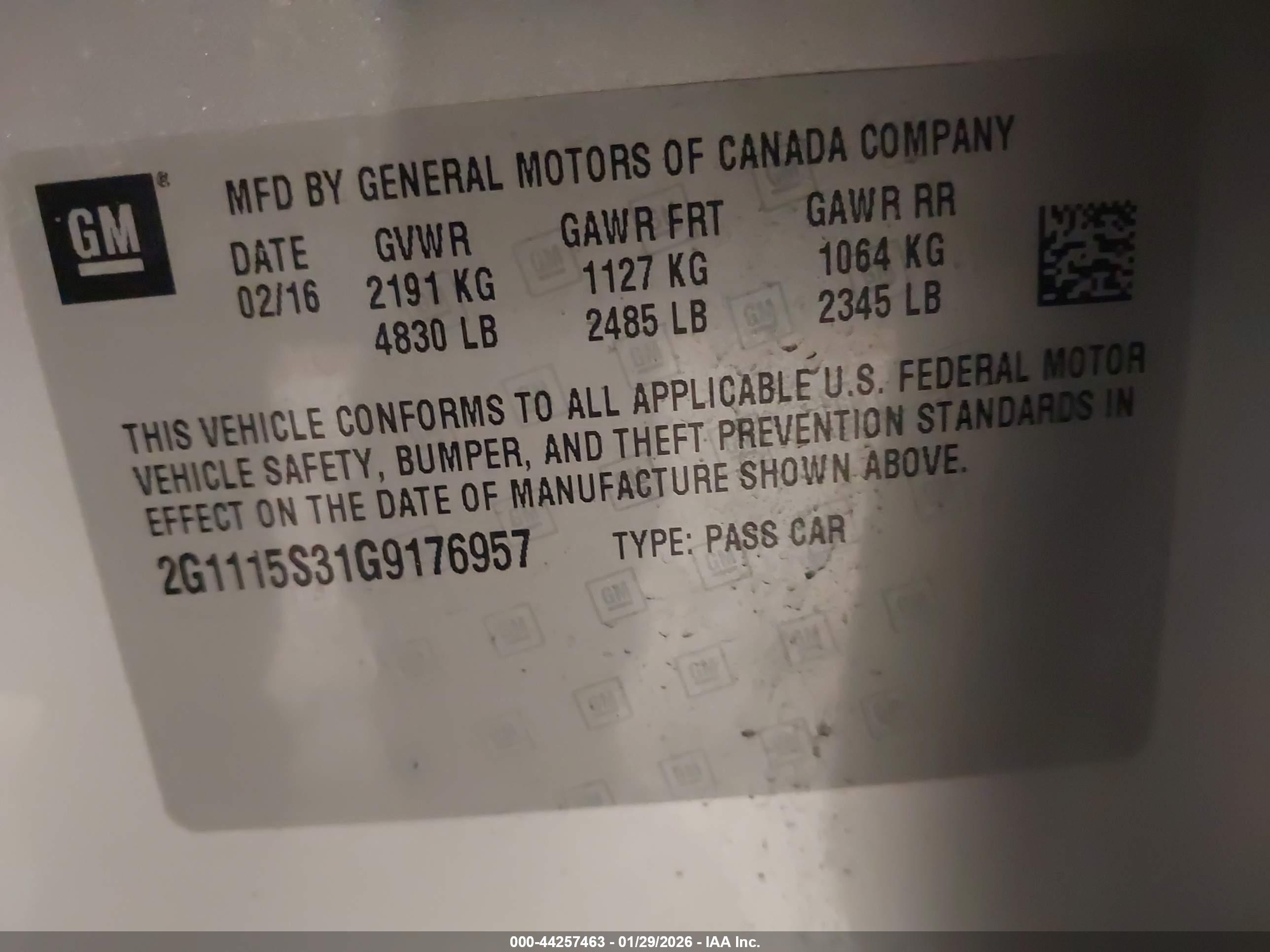 CHEVROLET IMPALA image 9