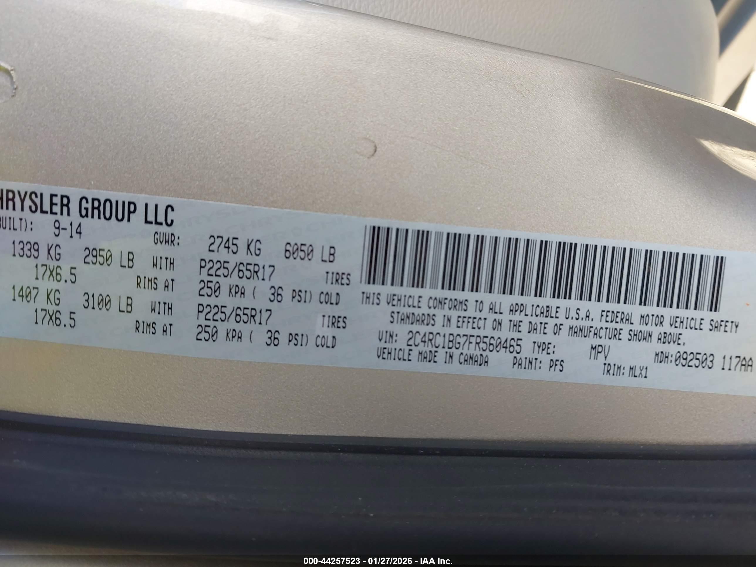CHRYSLER TOWN image 9