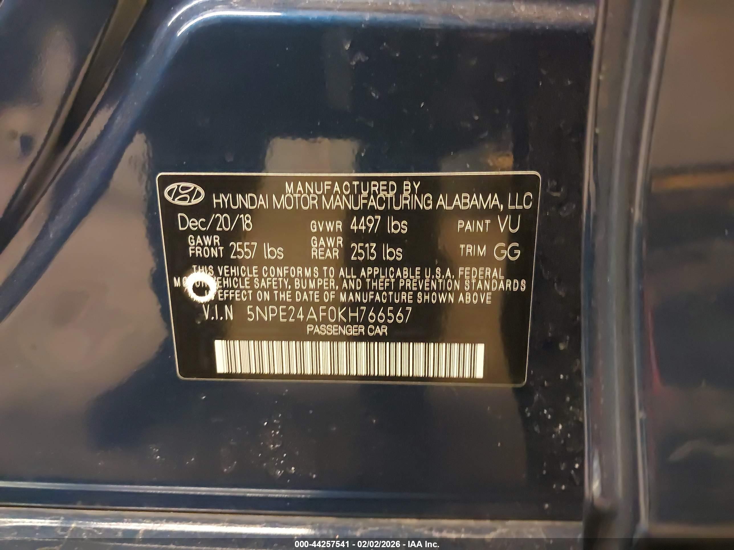HYUNDAI SONATA image 9