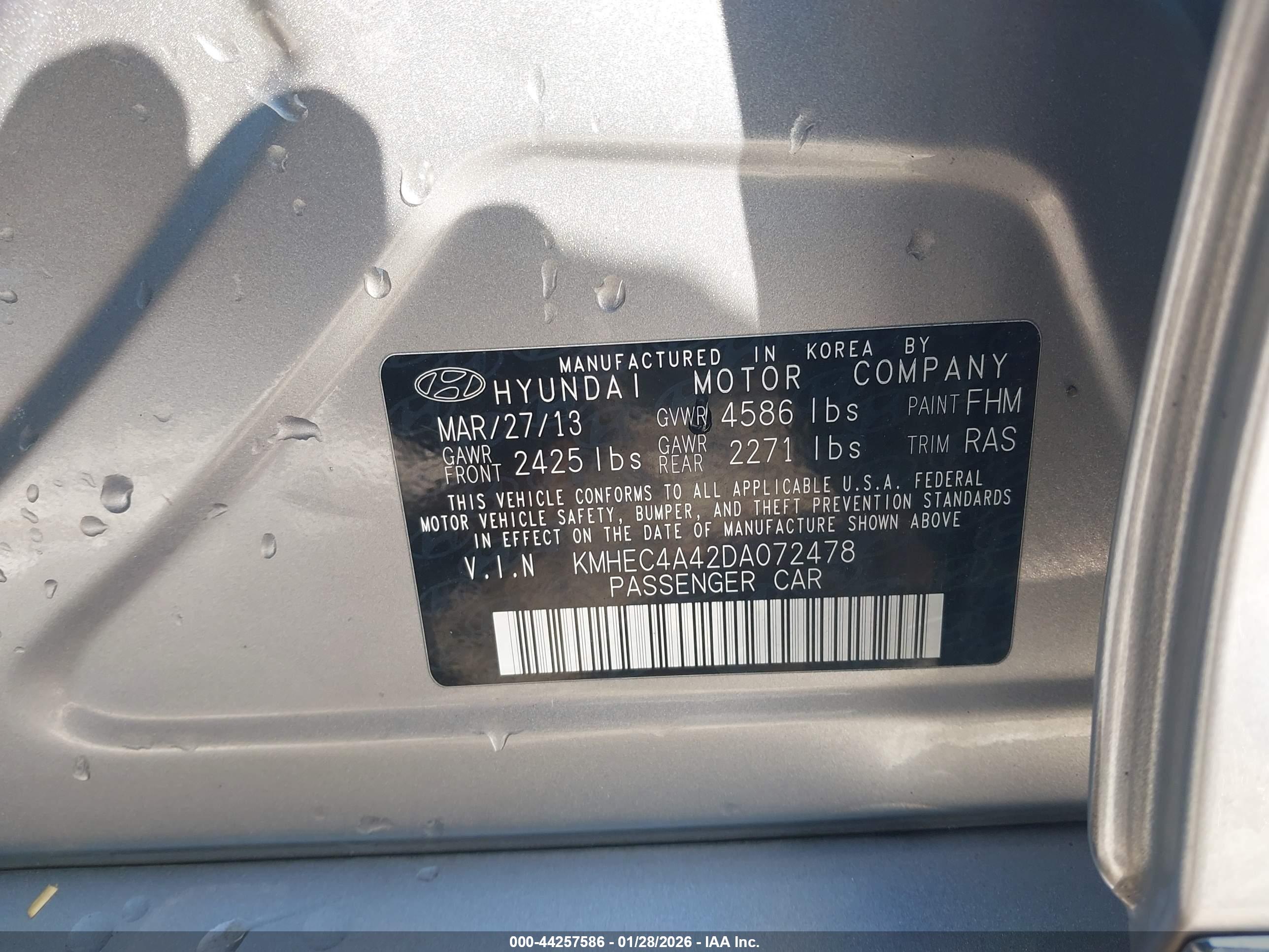 HYUNDAI SONATA image 9