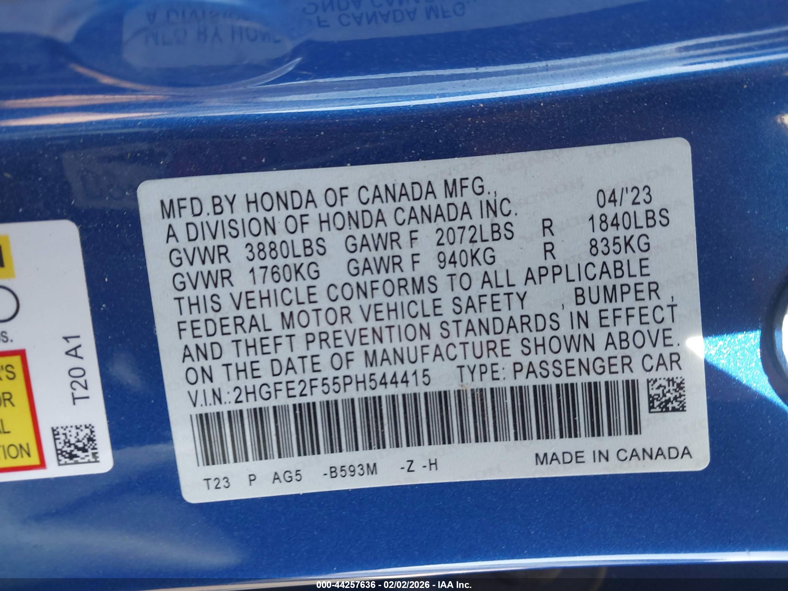 HONDA CIVIC image 9