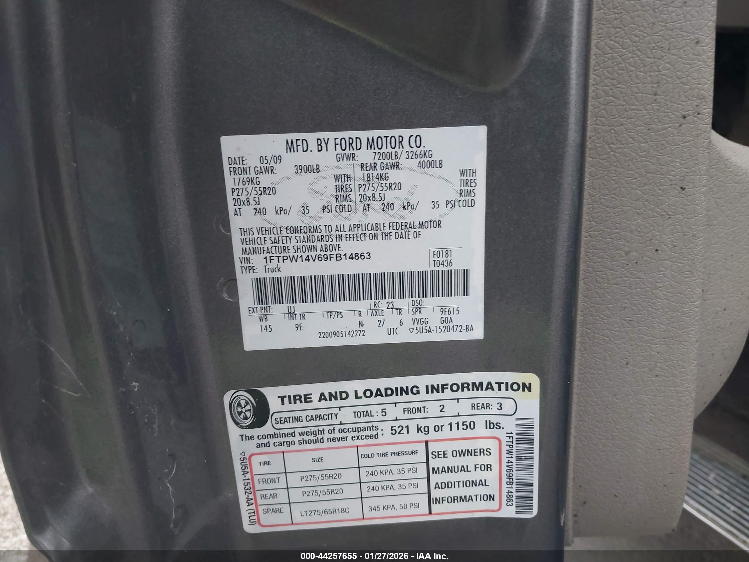 FORD F150 image 9