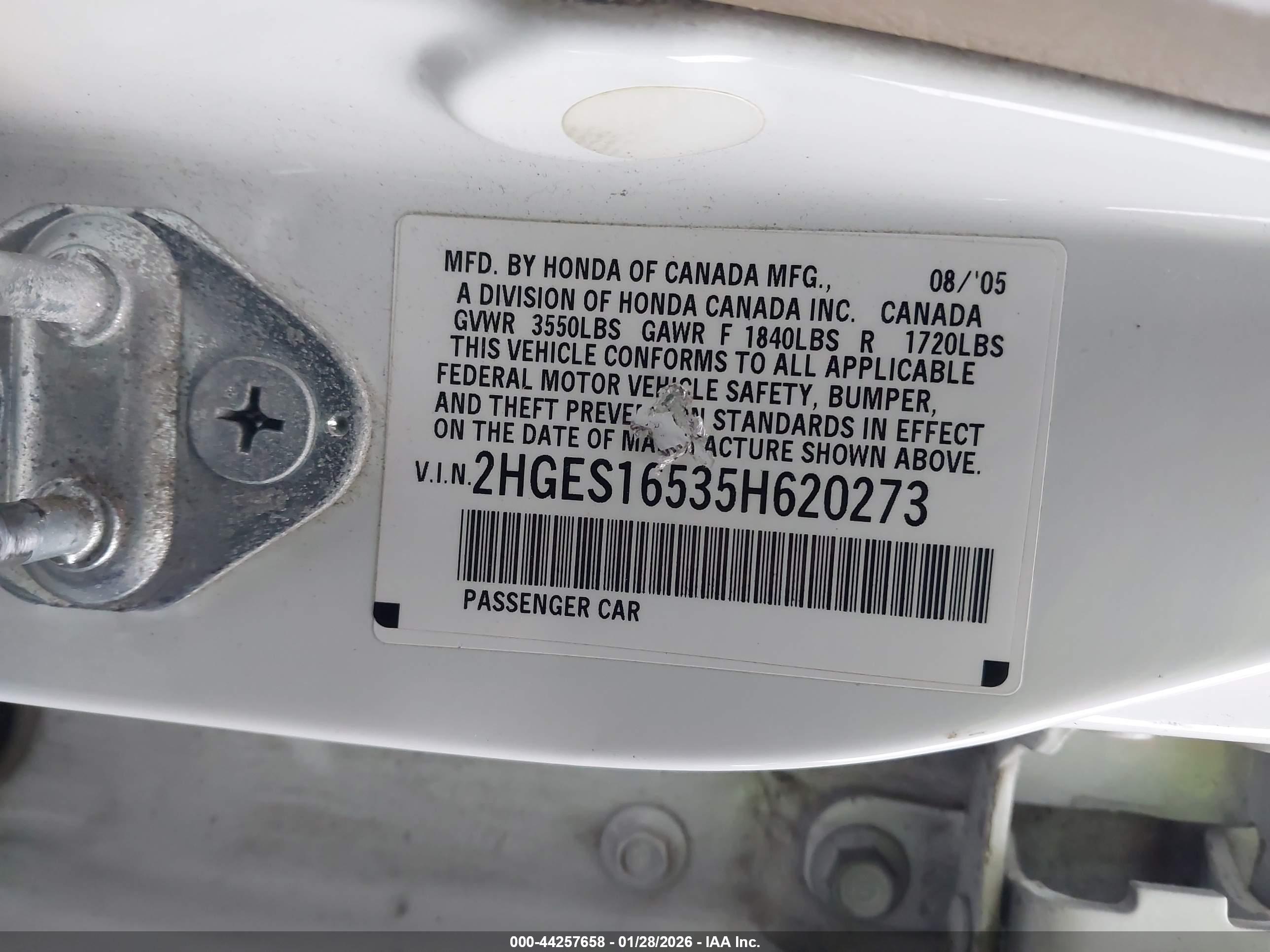HONDA CIVIC image 9