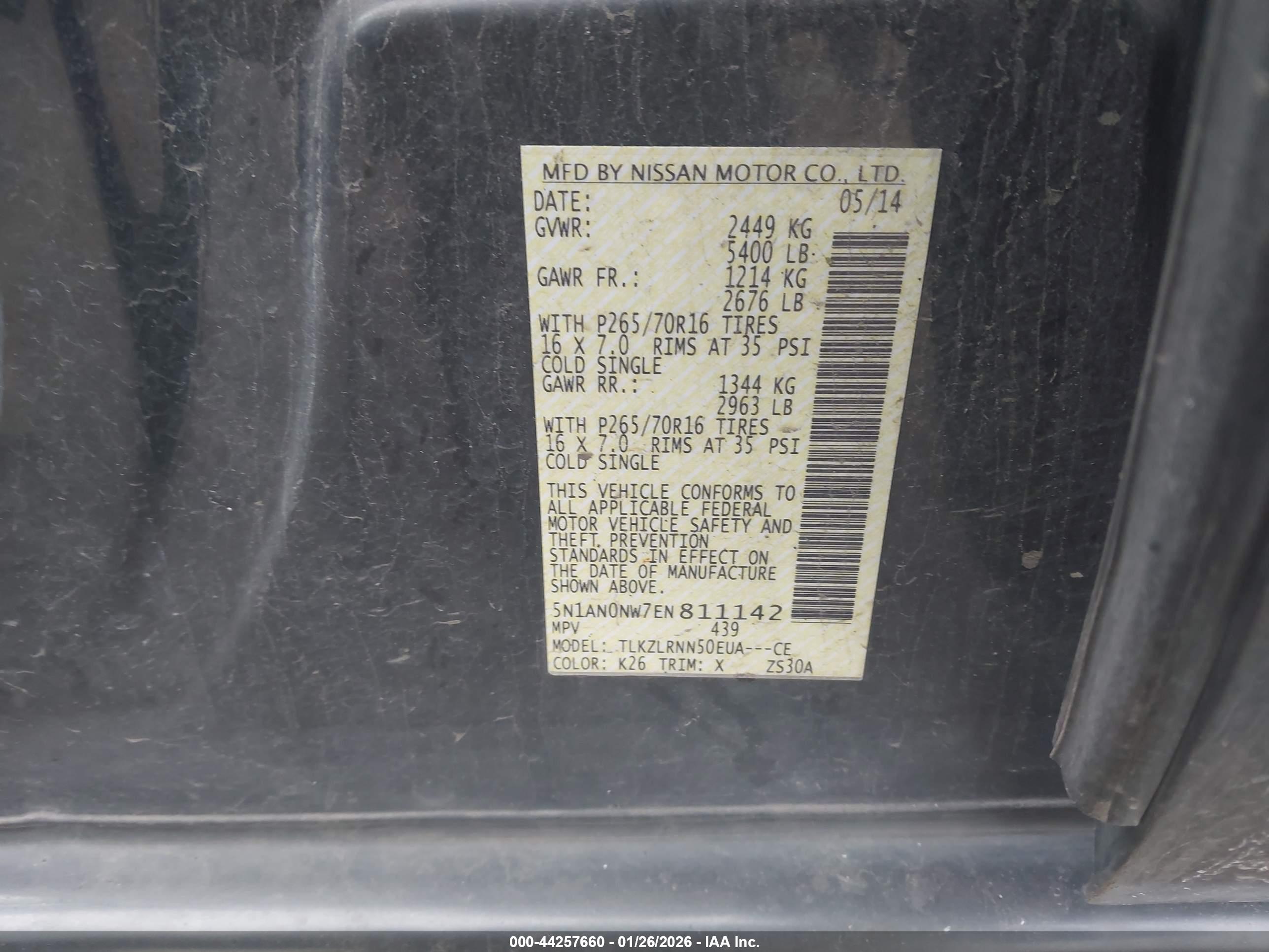 NISSAN XTERRA image 9