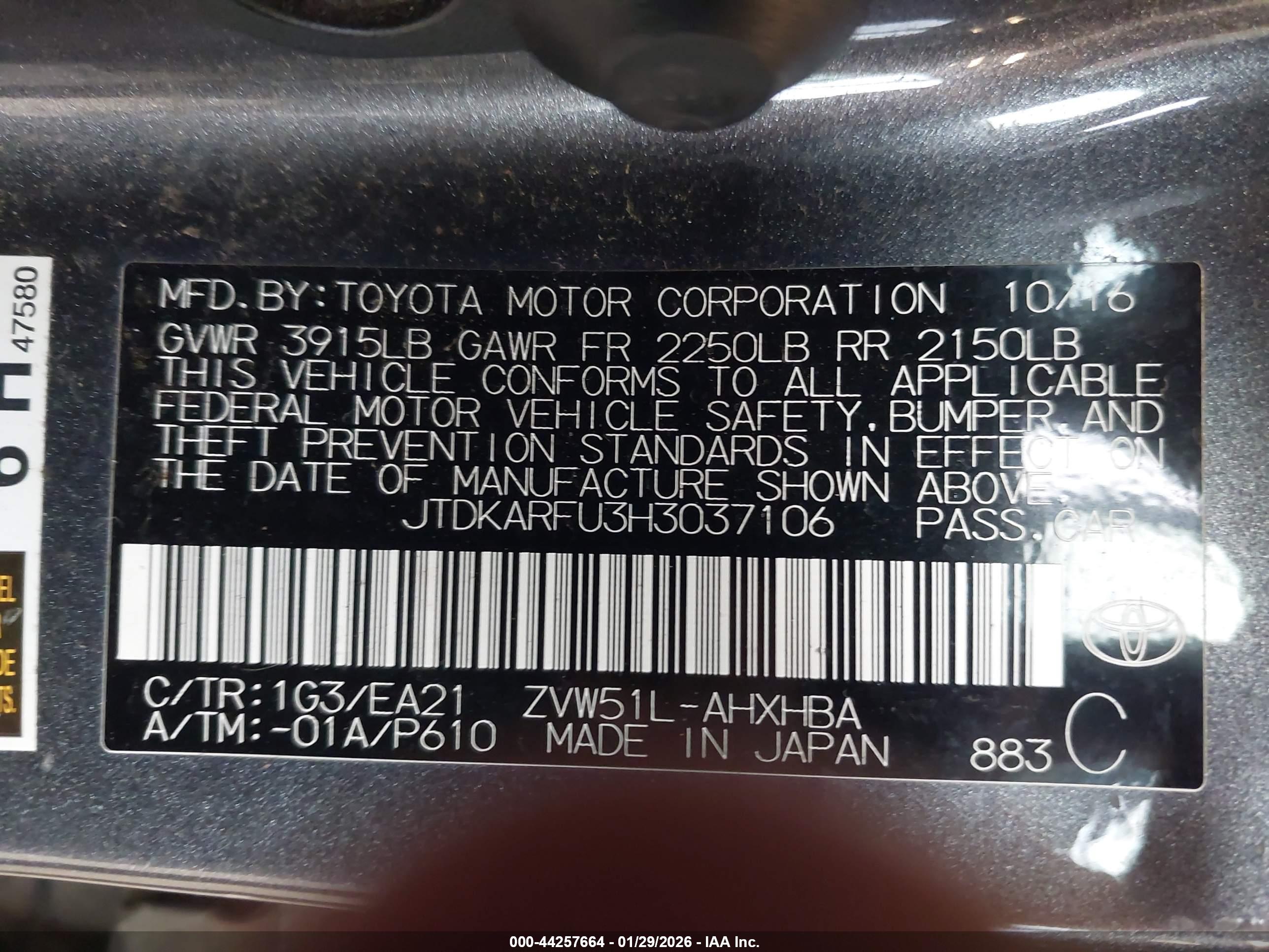 TOYOTA PRIUS image 9