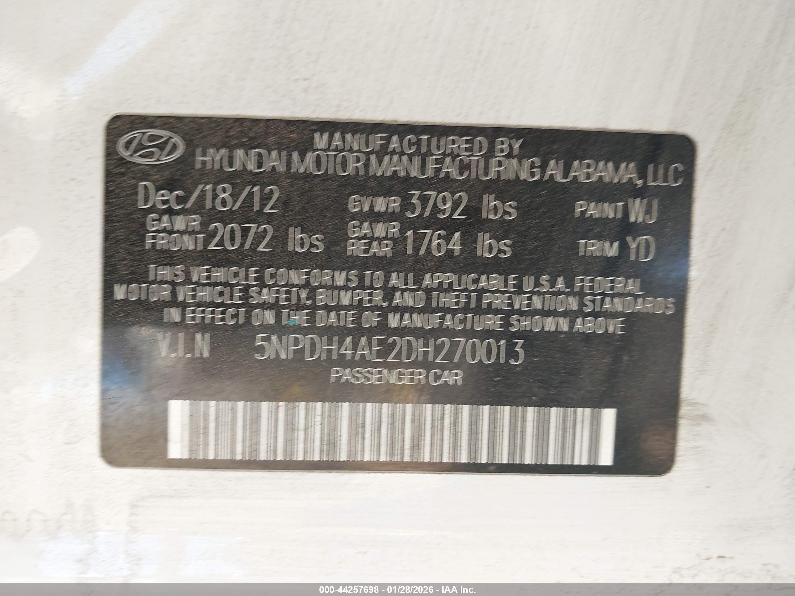 HYUNDAI ELANTRA image 9