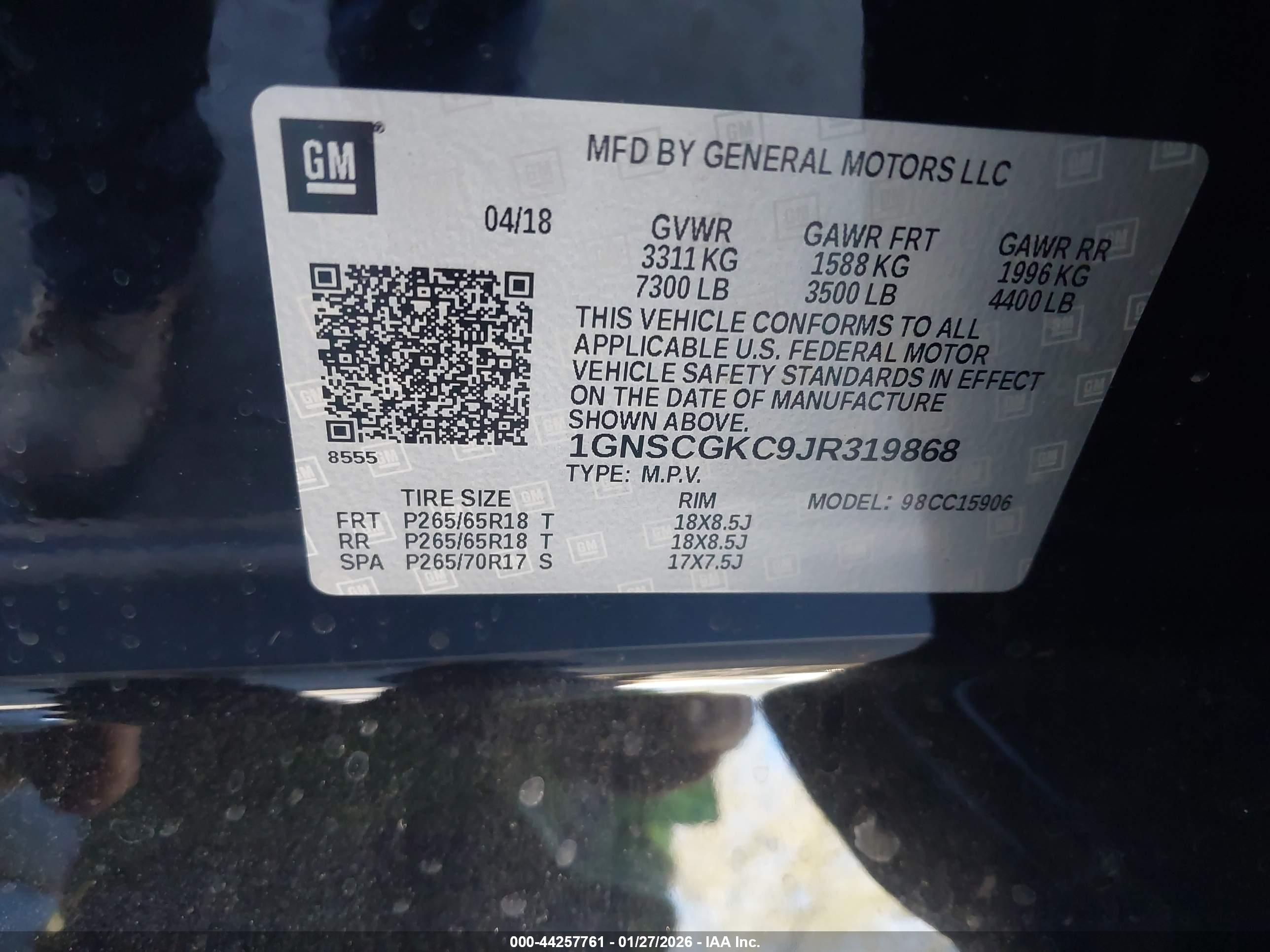 CHEVROLET SUBURBAN image 9