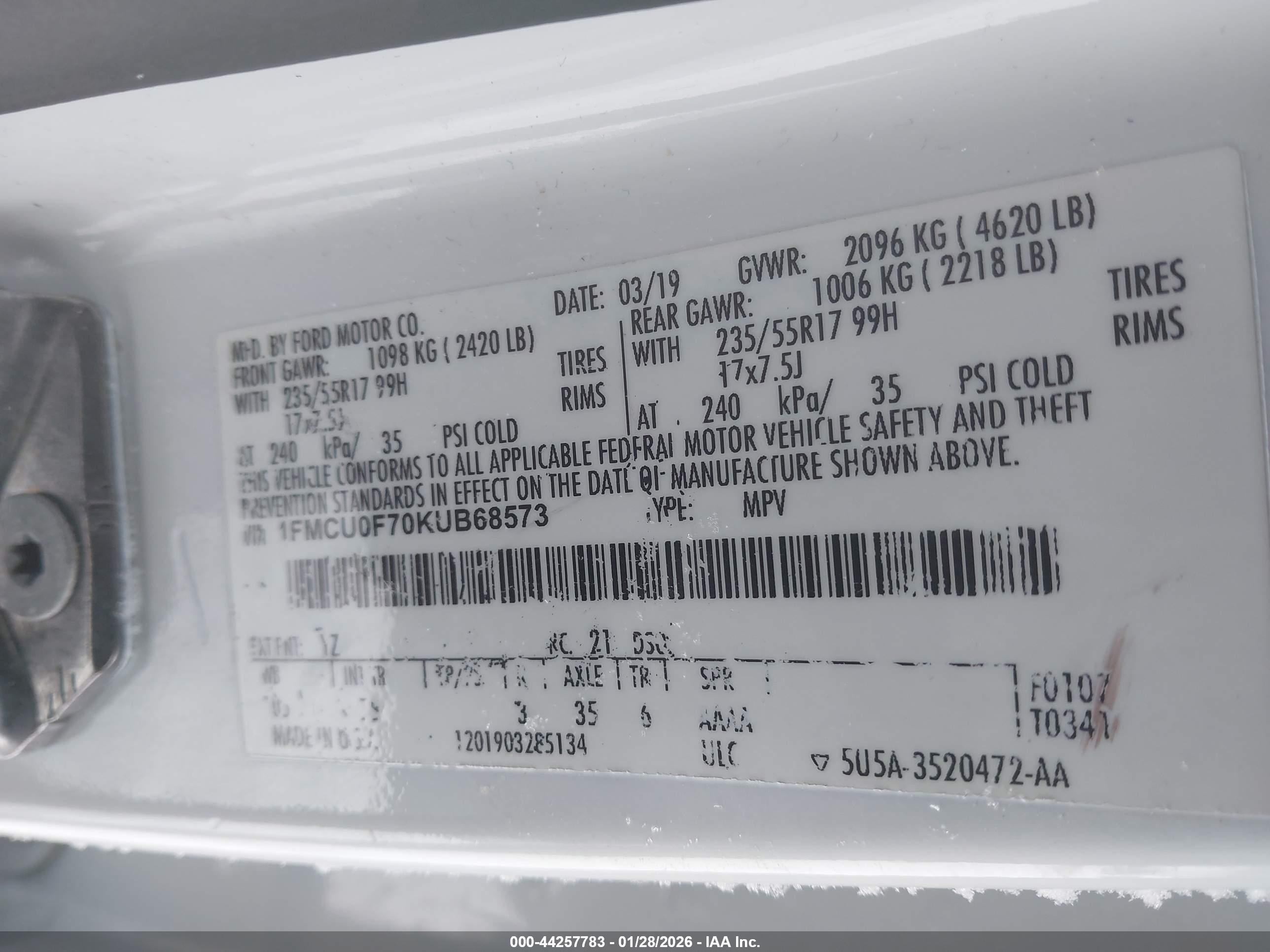 FORD ESCAPE image 9