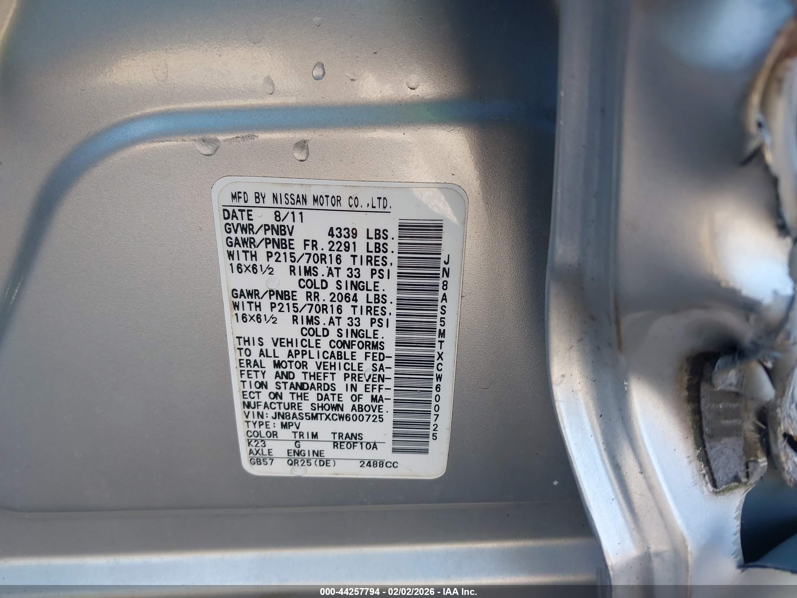 NISSAN ROGUE image 9