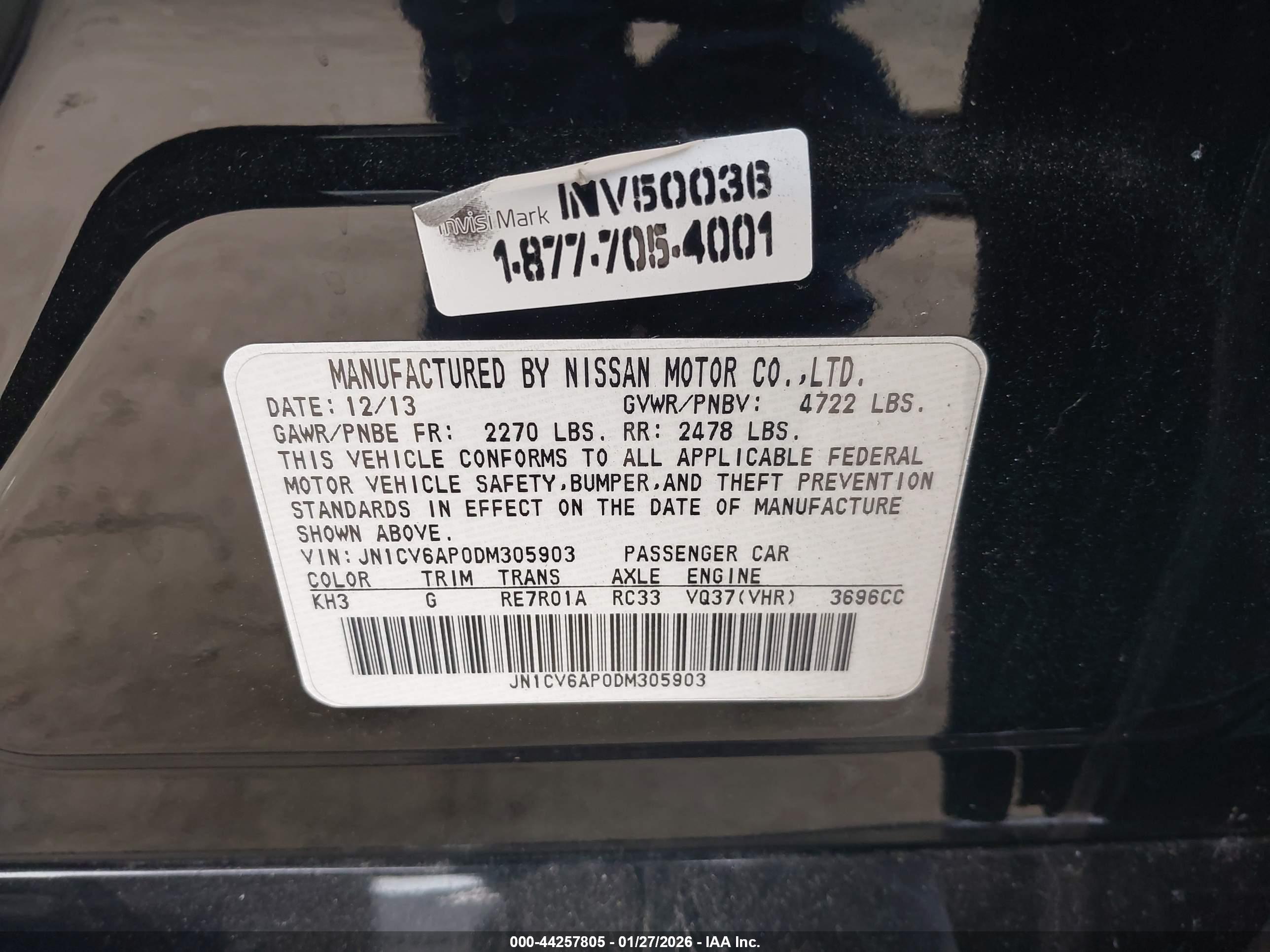 INFINITI G37 image 9