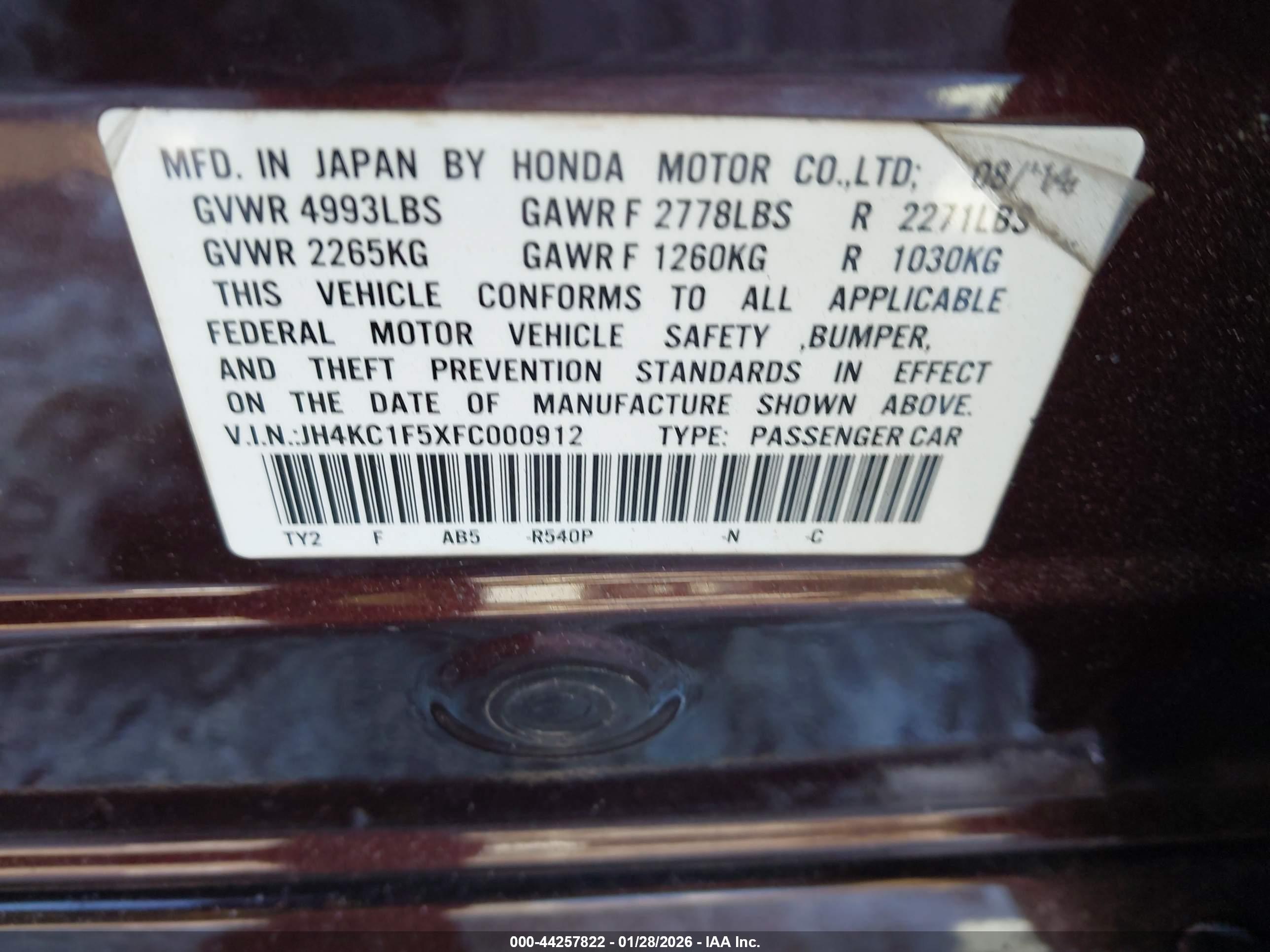 ACURA RLX image 9