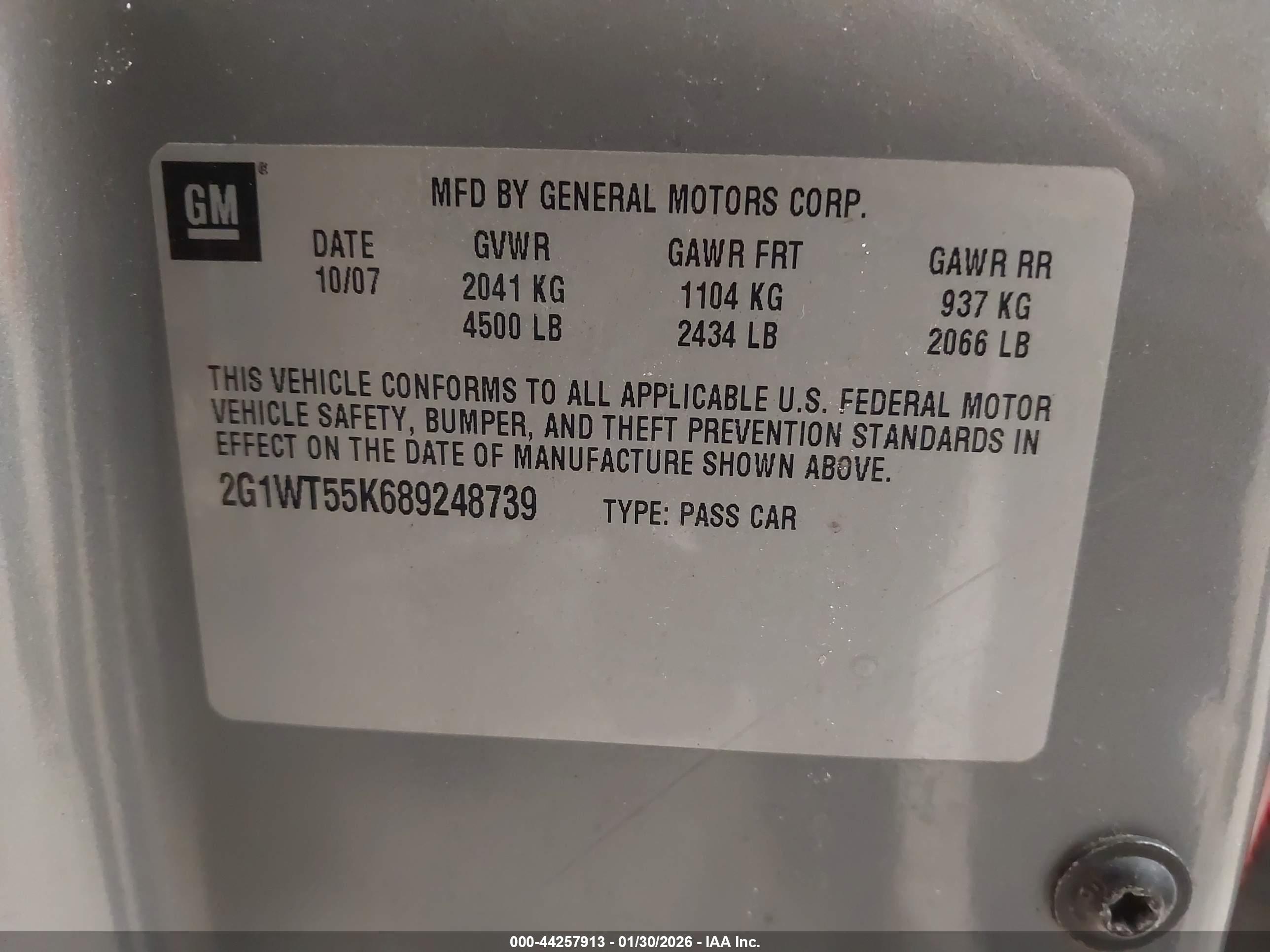 CHEVROLET IMPALA image 9