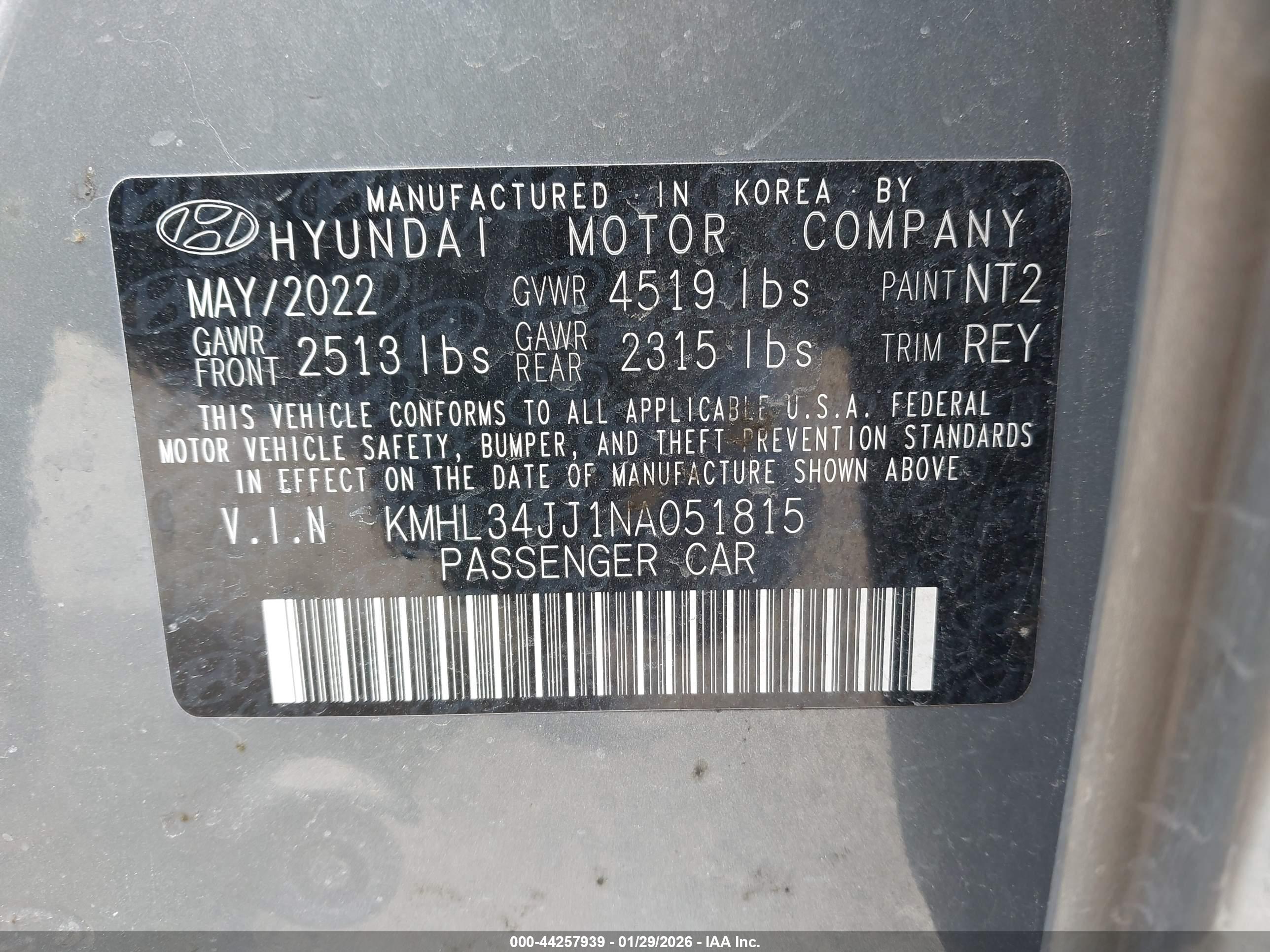 HYUNDAI SONATA image 9