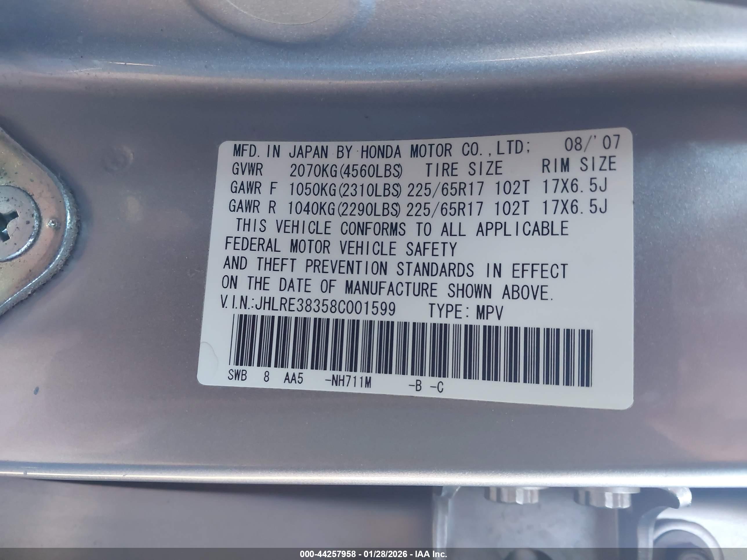 HONDA CR-V image 9