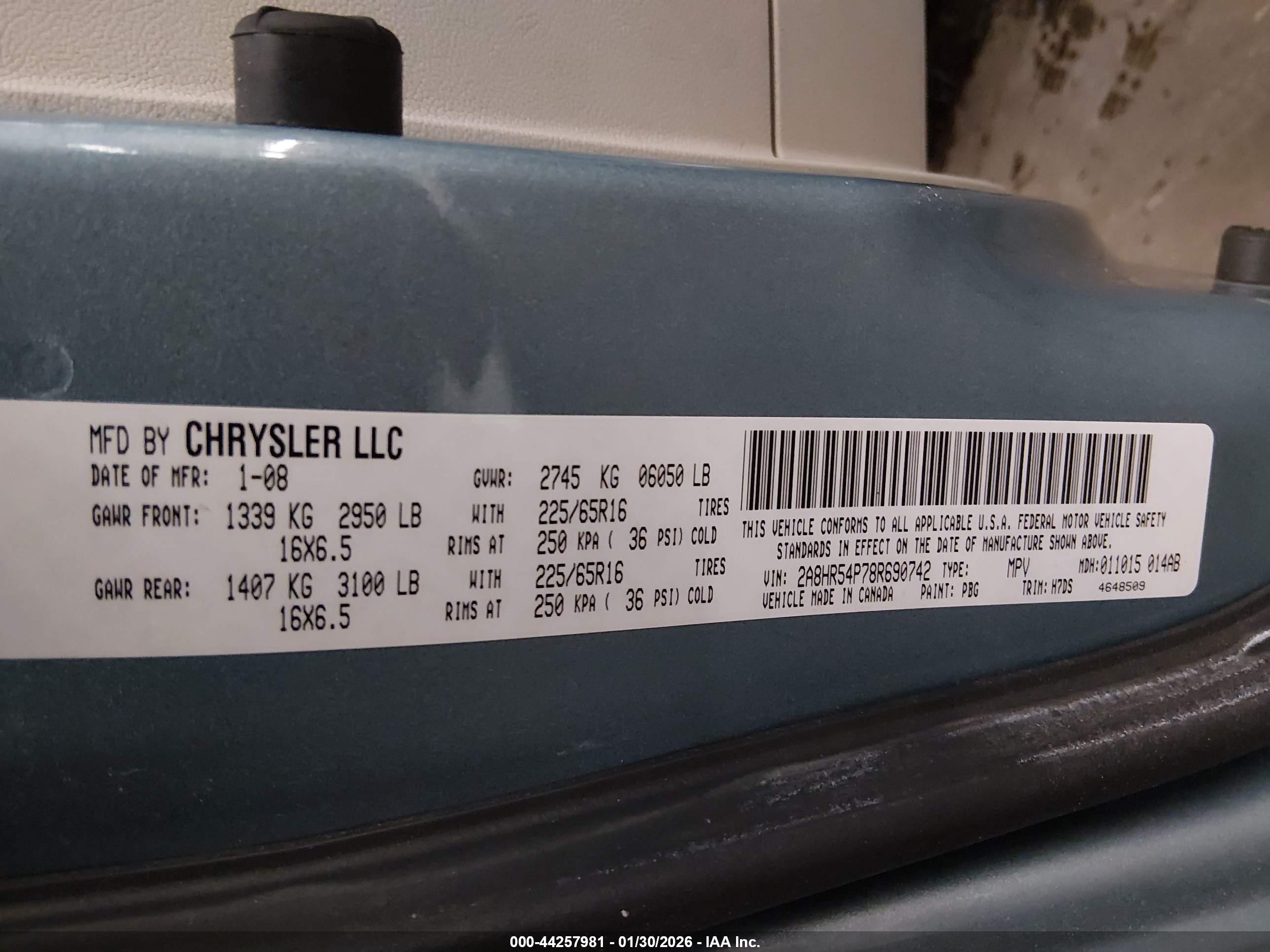 CHRYSLER TOWN image 9