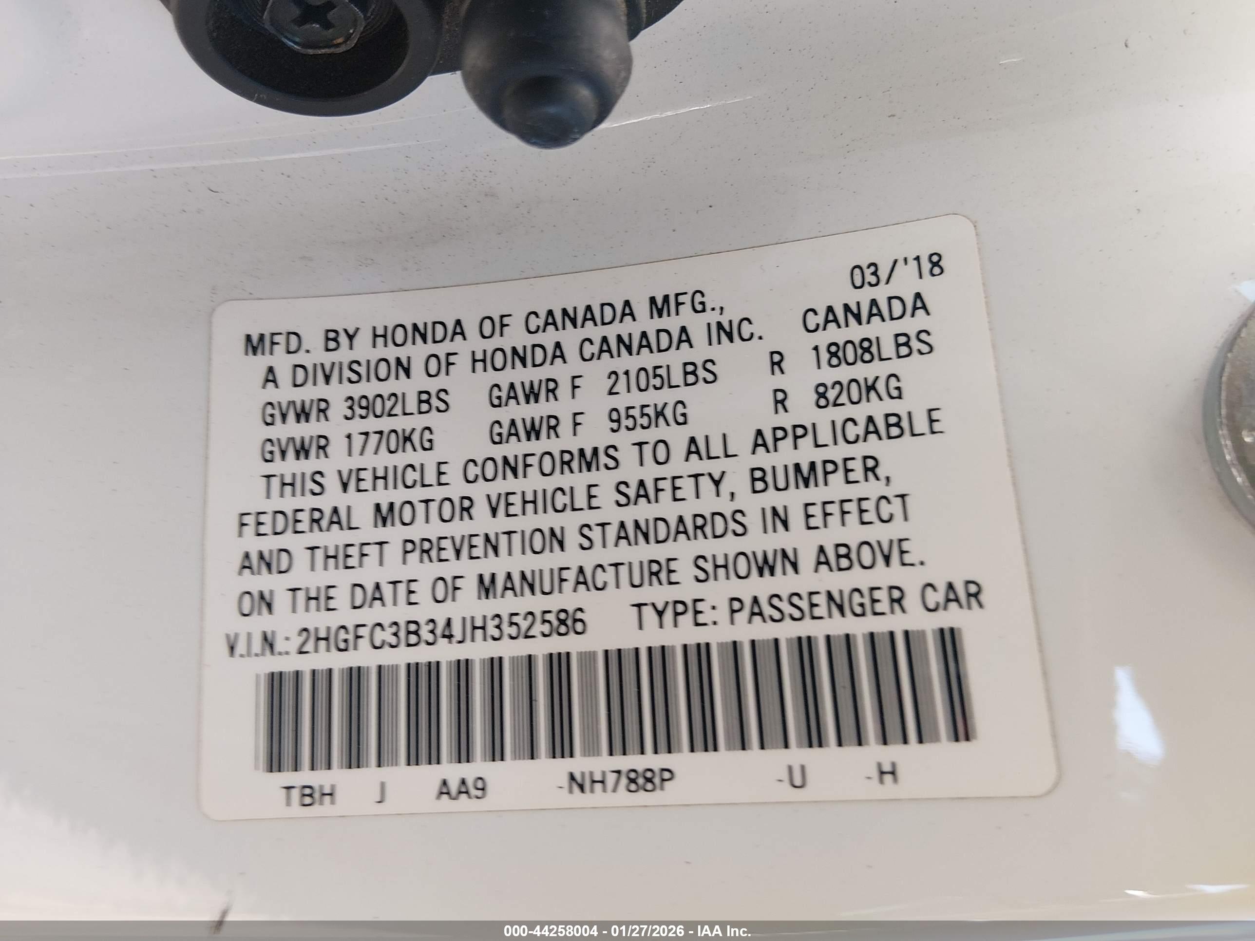 HONDA CIVIC image 9