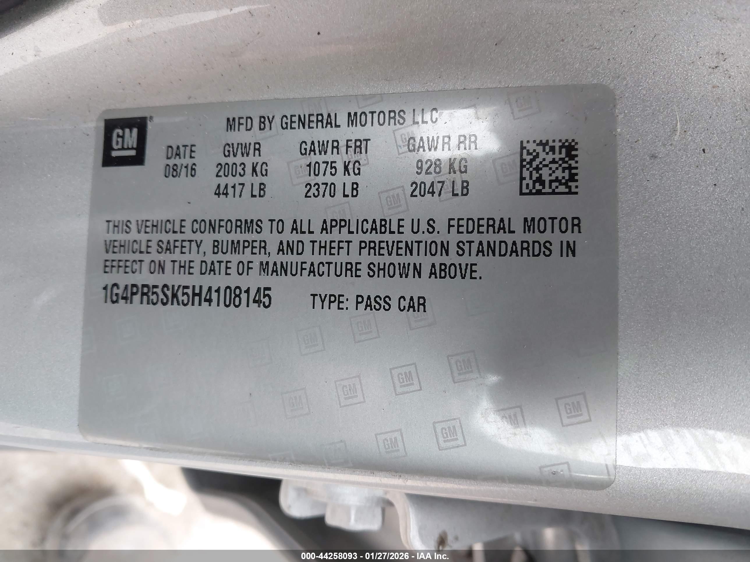 BUICK VERANO image 9