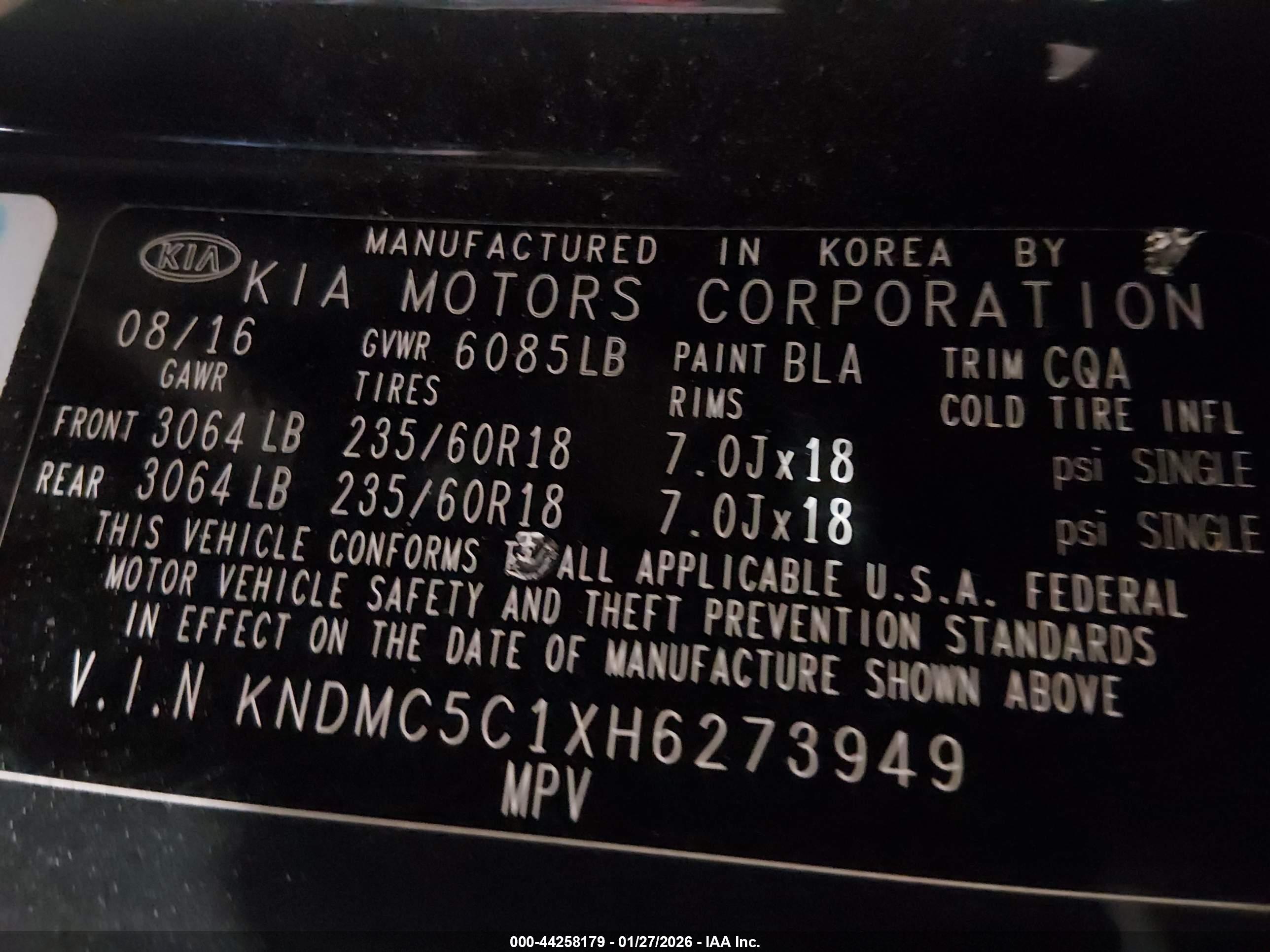 KIA SEDONA image 9