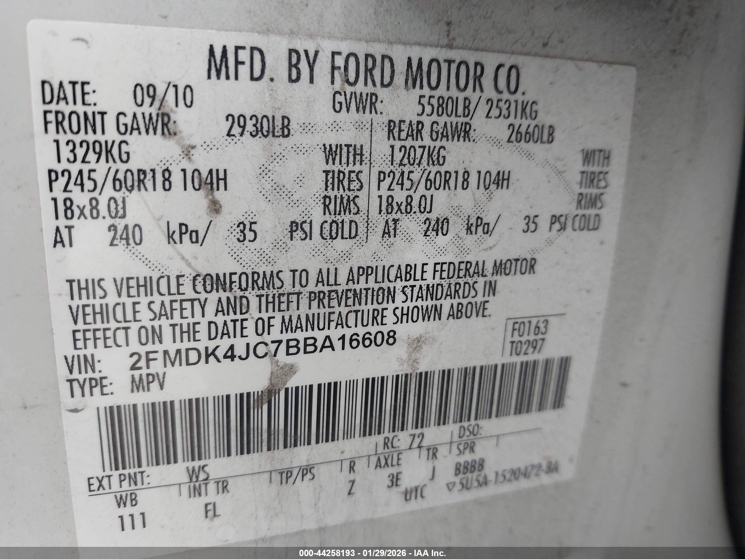 FORD EDGE image 9