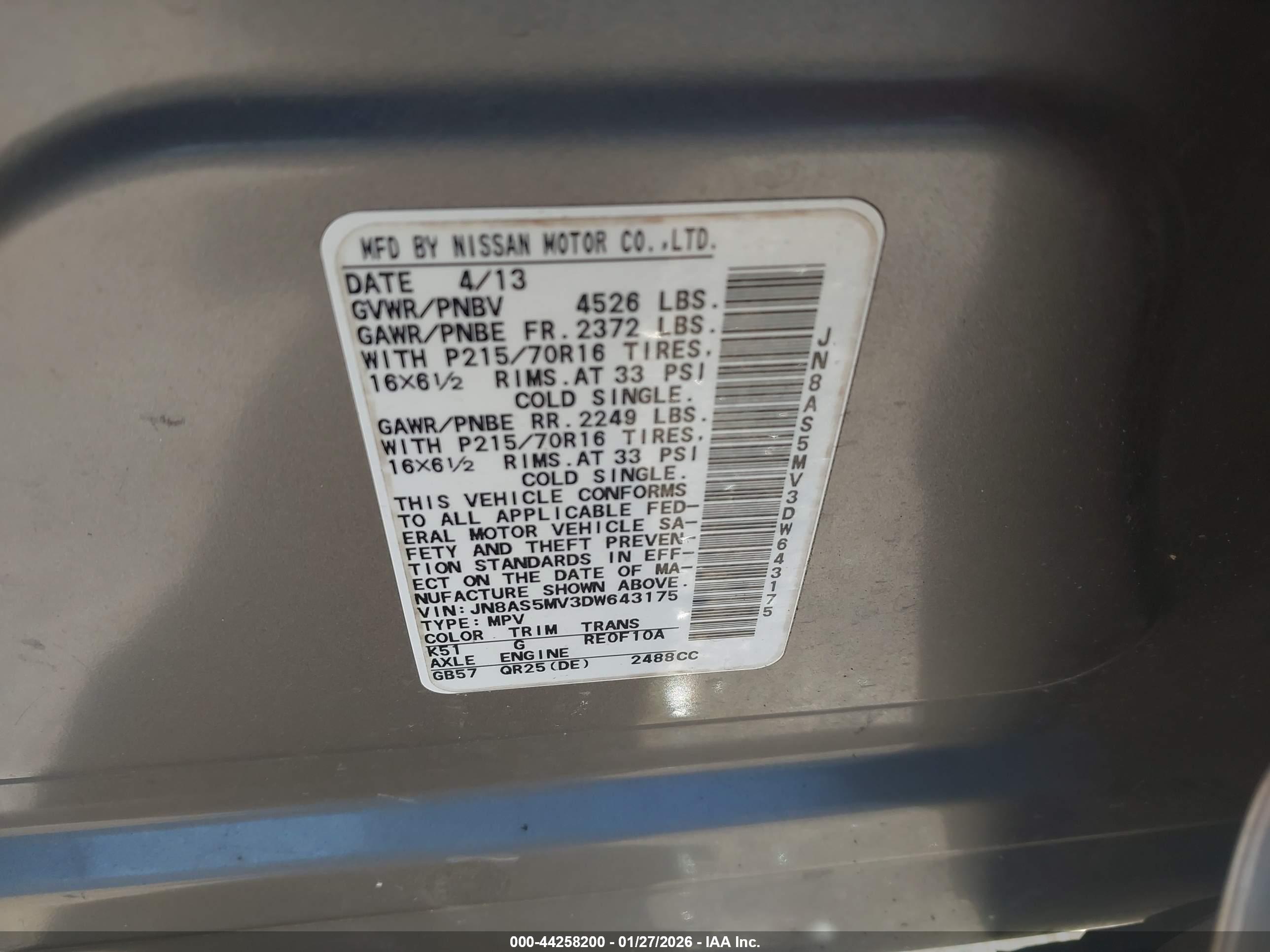 NISSAN ROGUE image 9