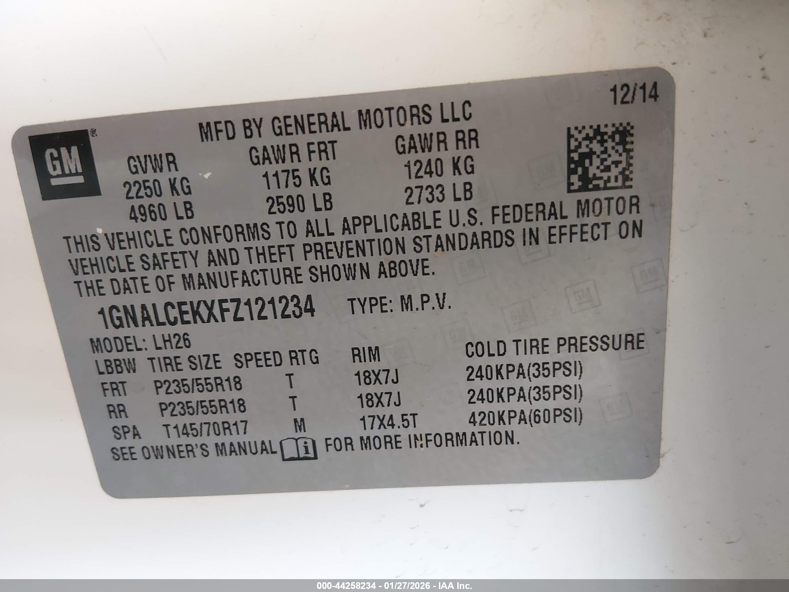 CHEVROLET EQUINOX image 9