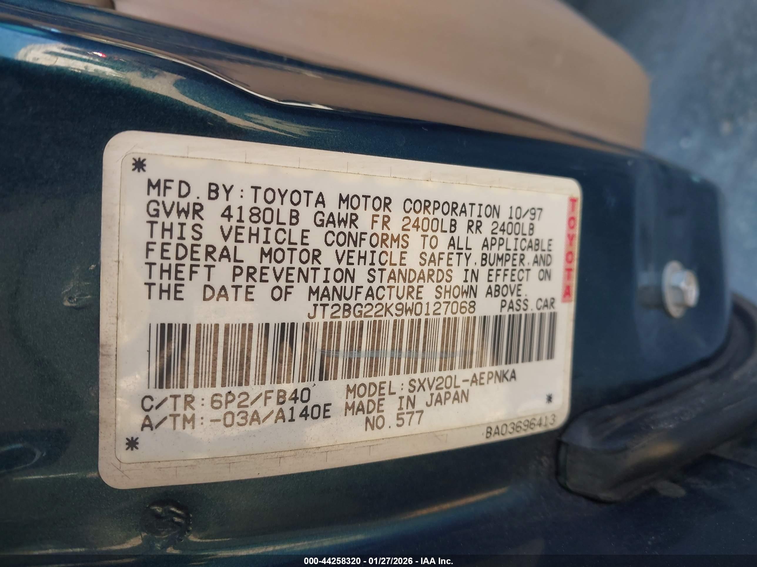 TOYOTA CAMRY image 9