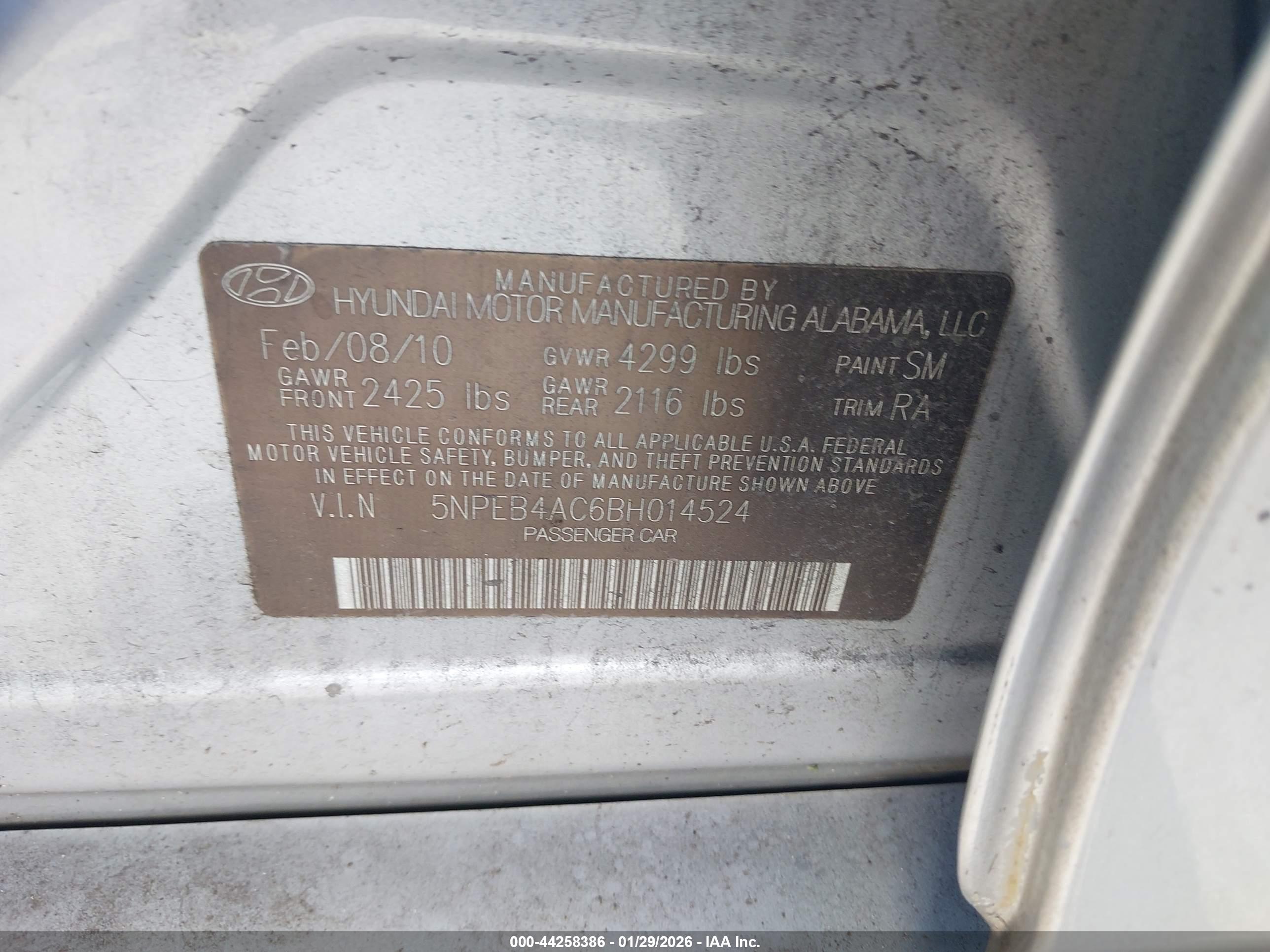 HYUNDAI SONATA image 9