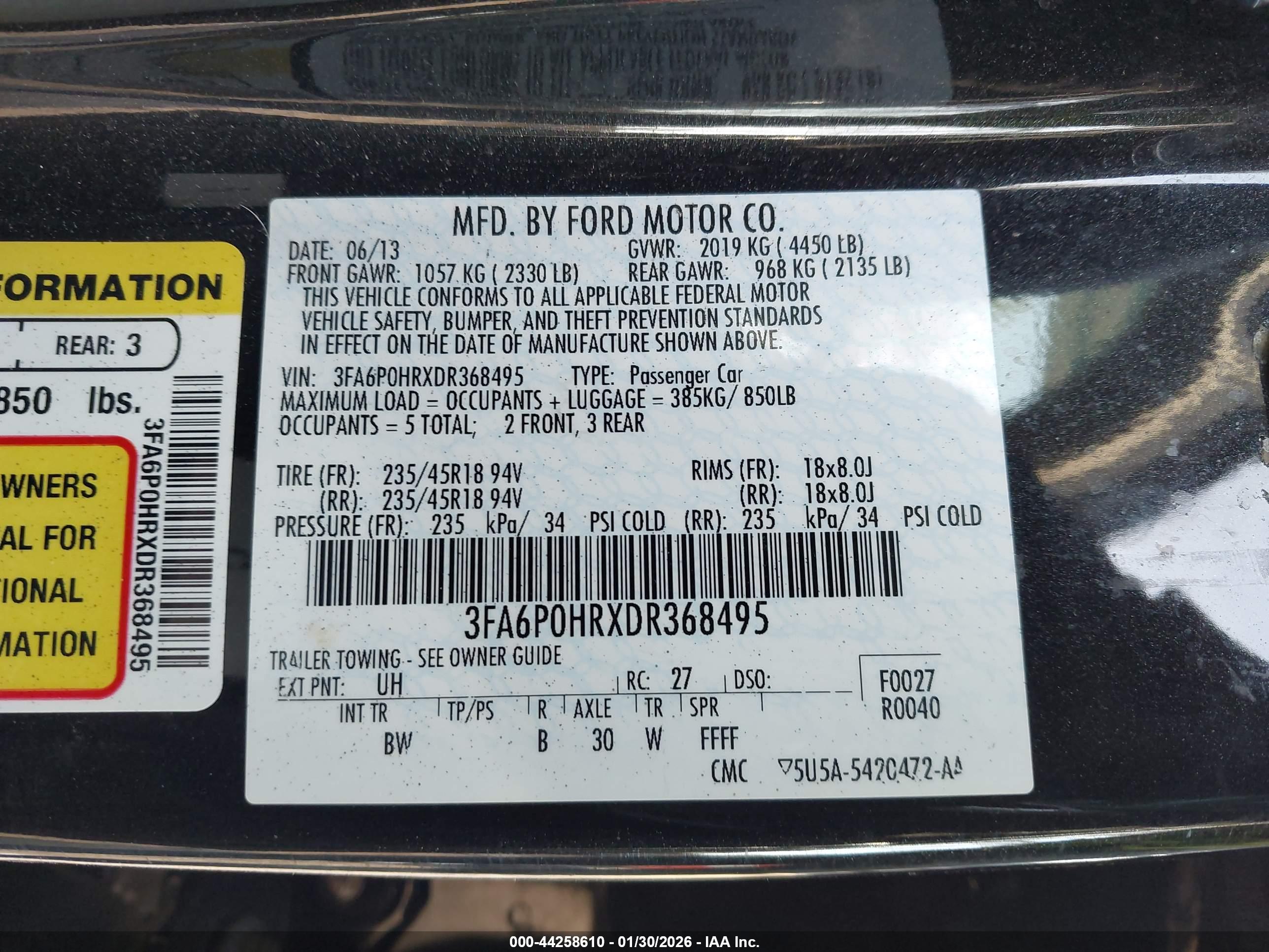 FORD FUSION image 9