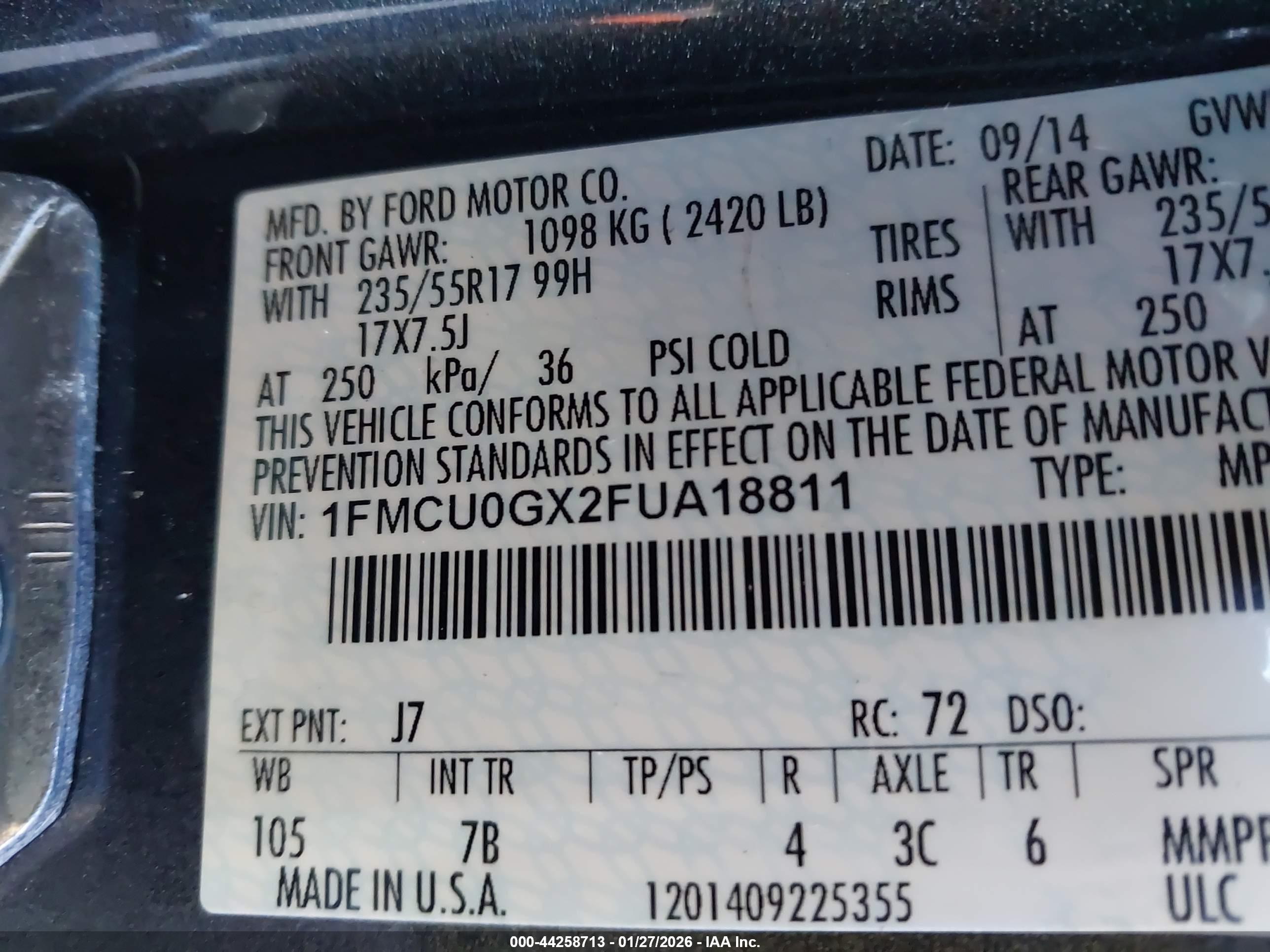 FORD ESCAPE image 9
