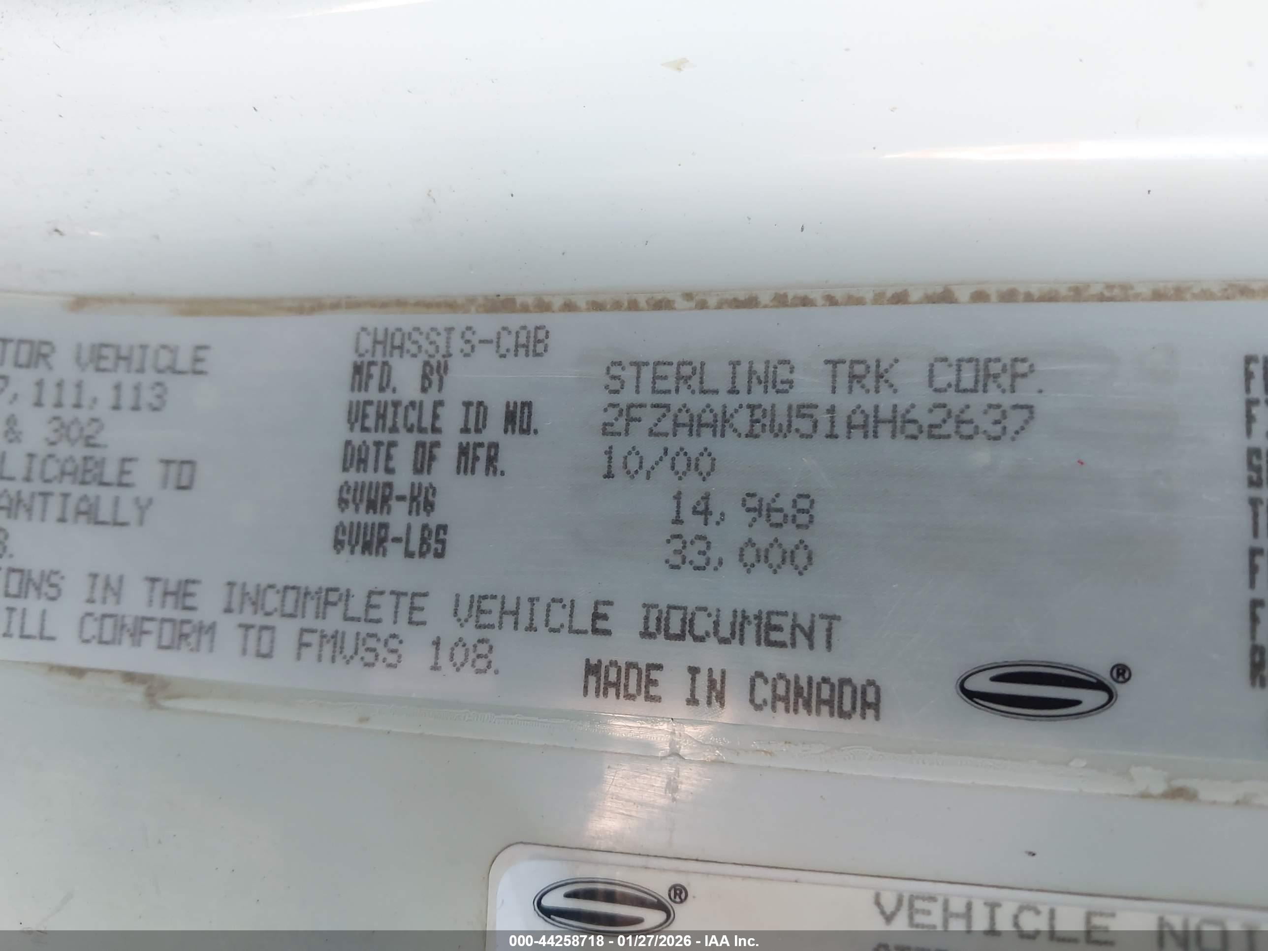 STERLING TRUCK image 9