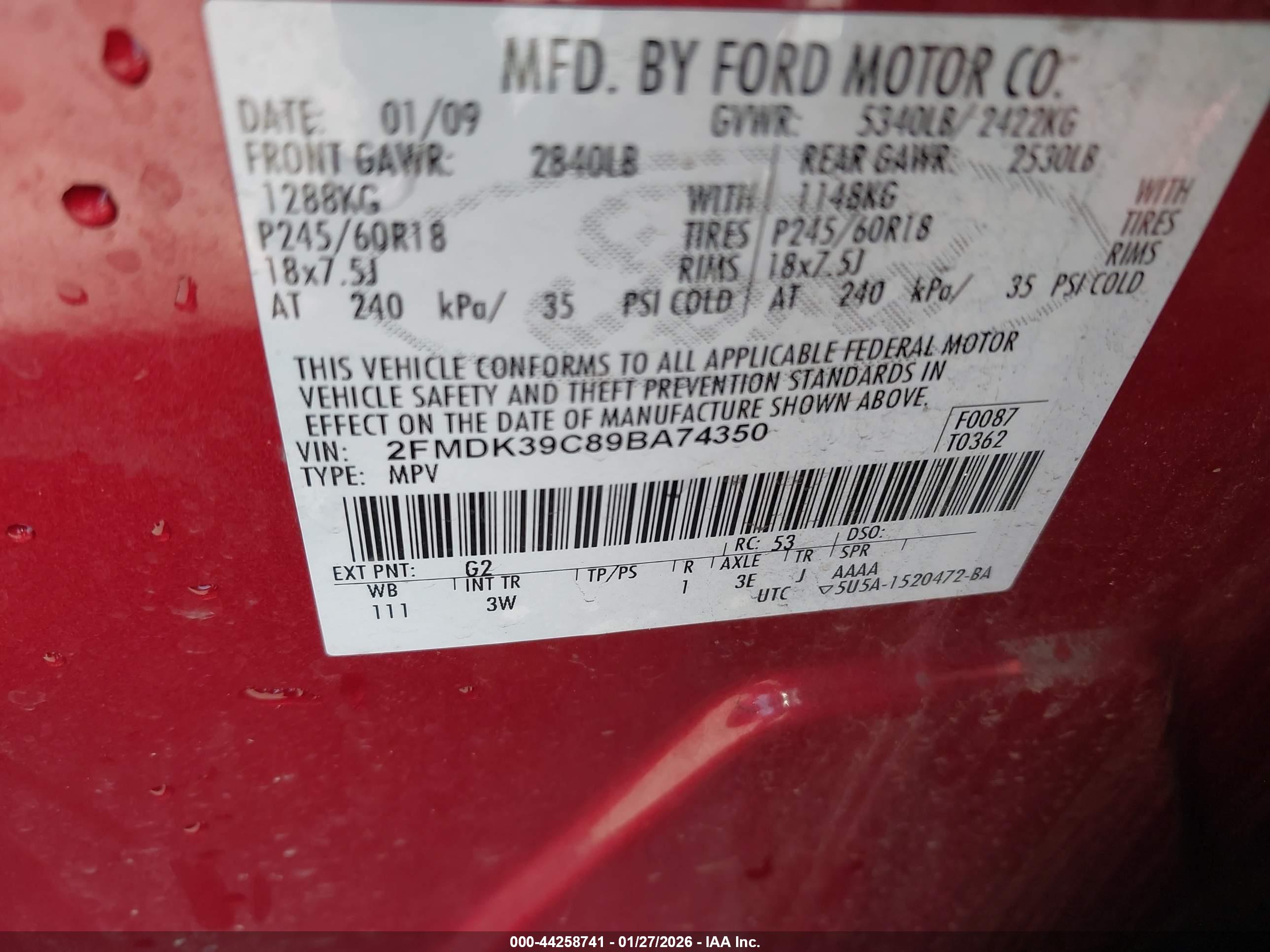 FORD EDGE image 9