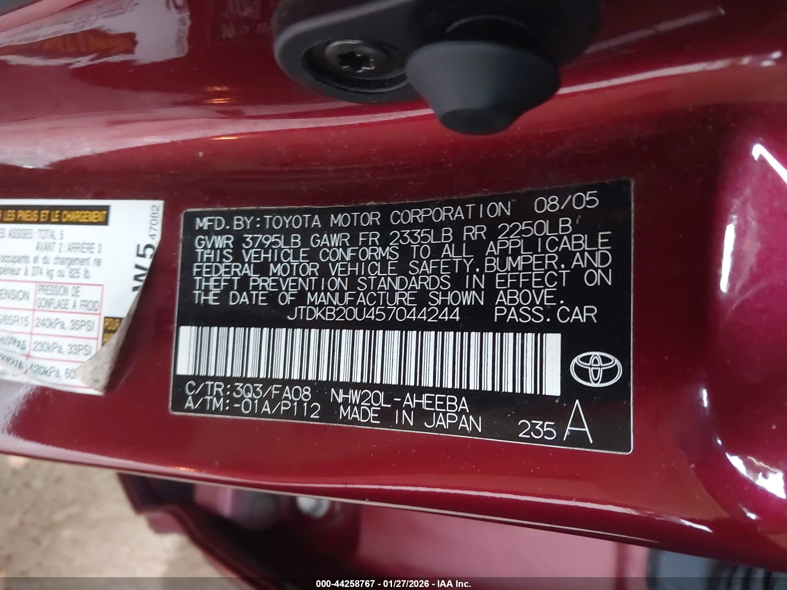 TOYOTA PRIUS image 9