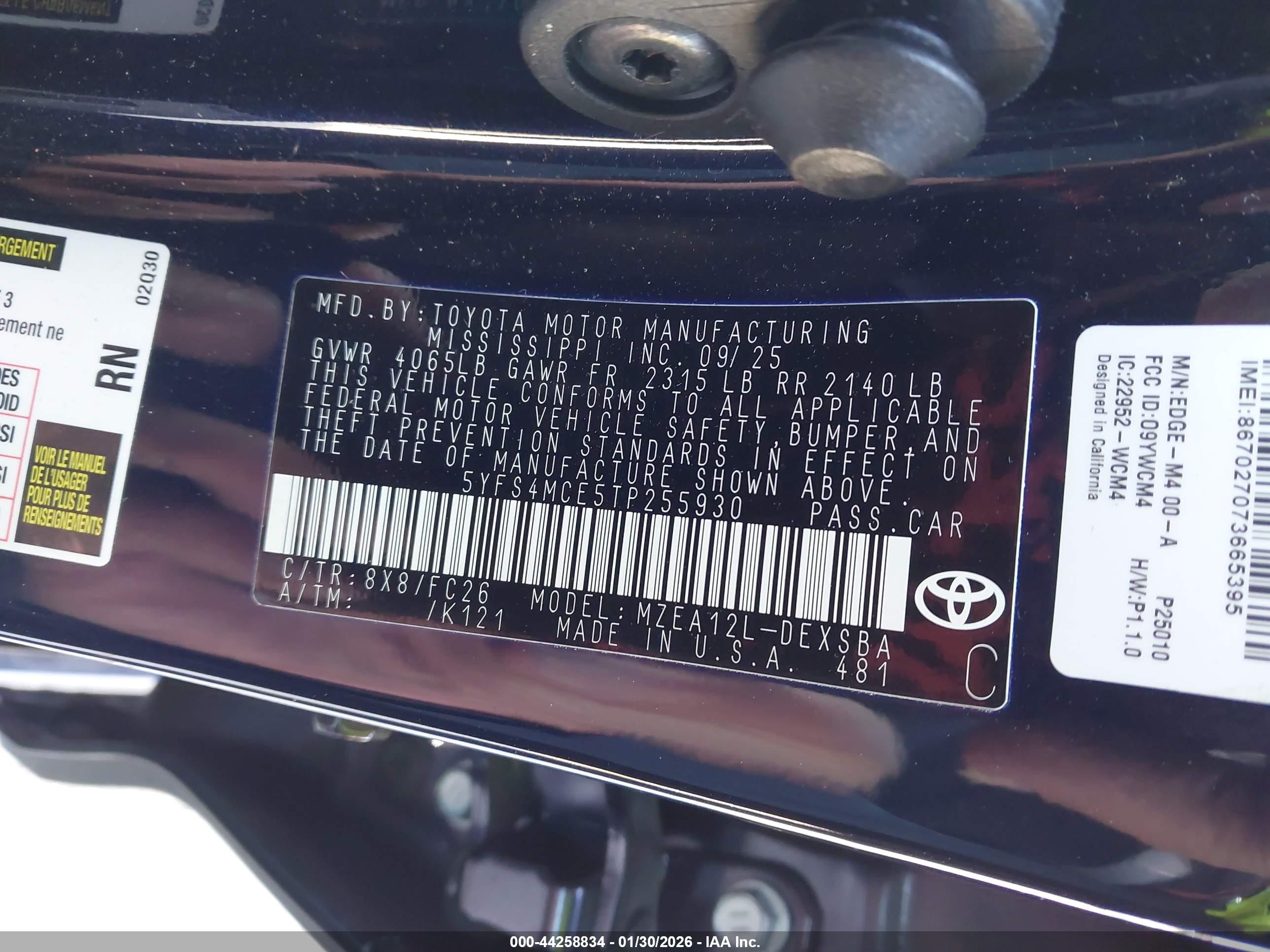 TOYOTA COROLLA image 9