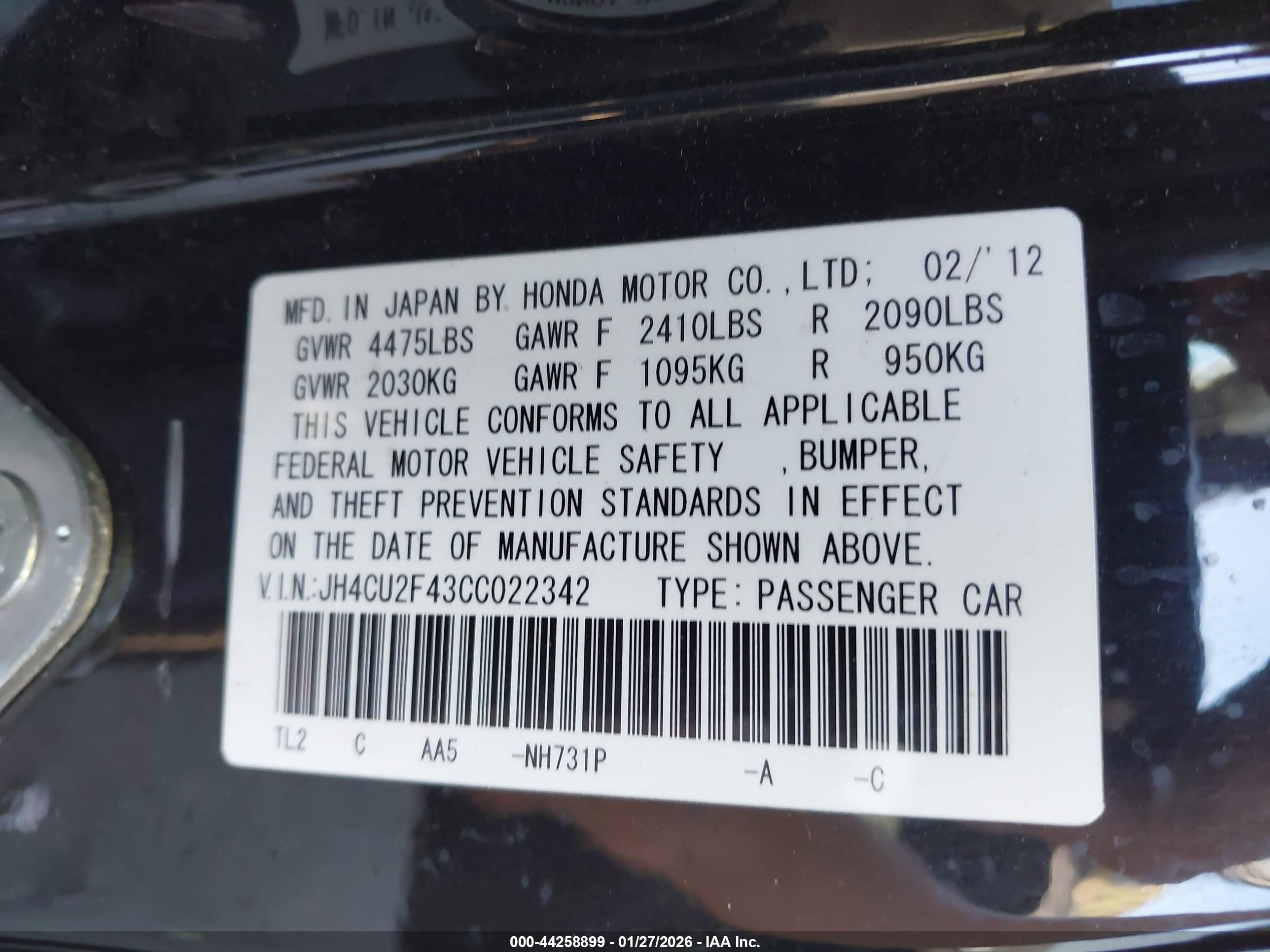 ACURA TSX image 9