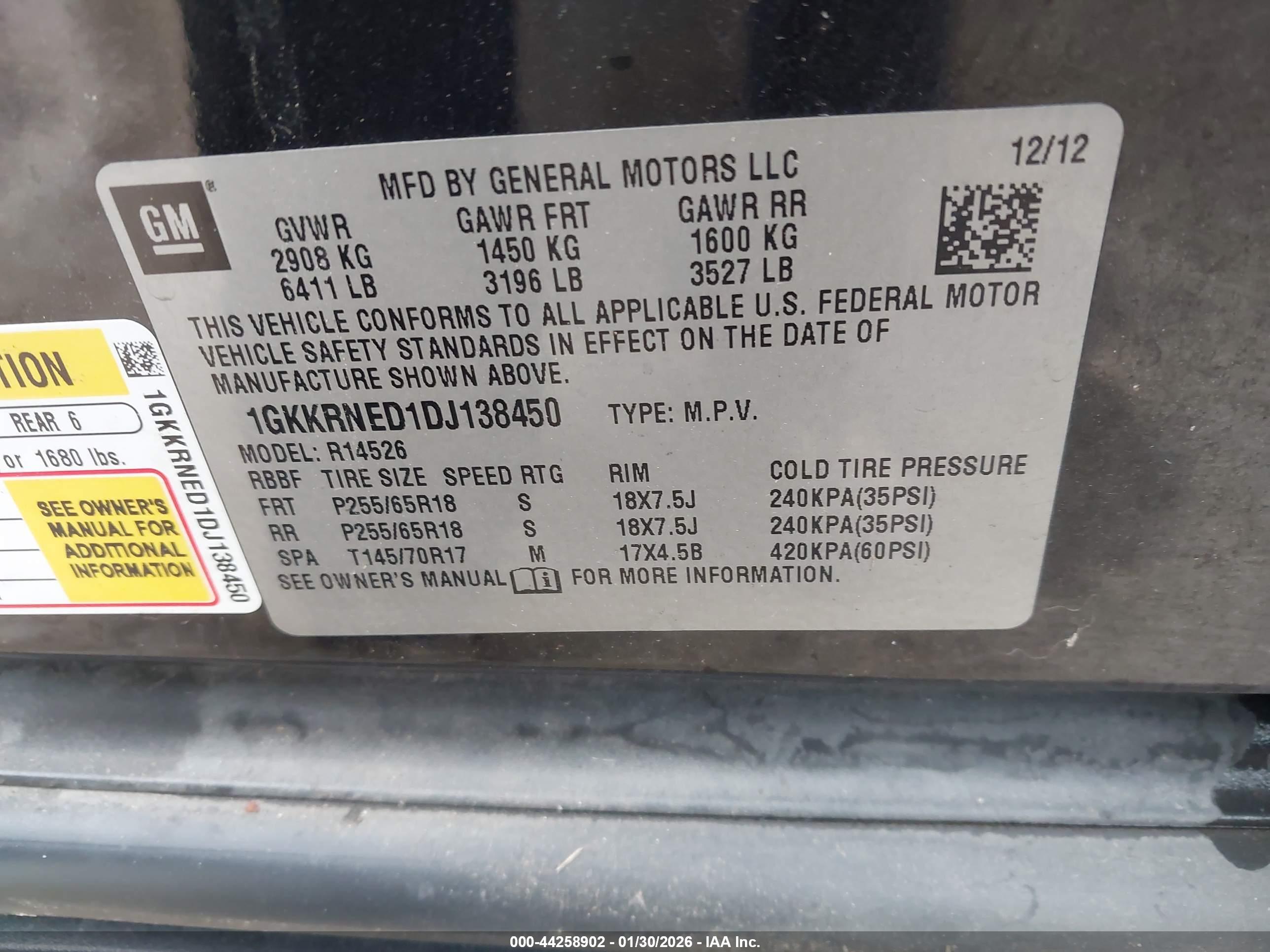GMC ACADIA image 9