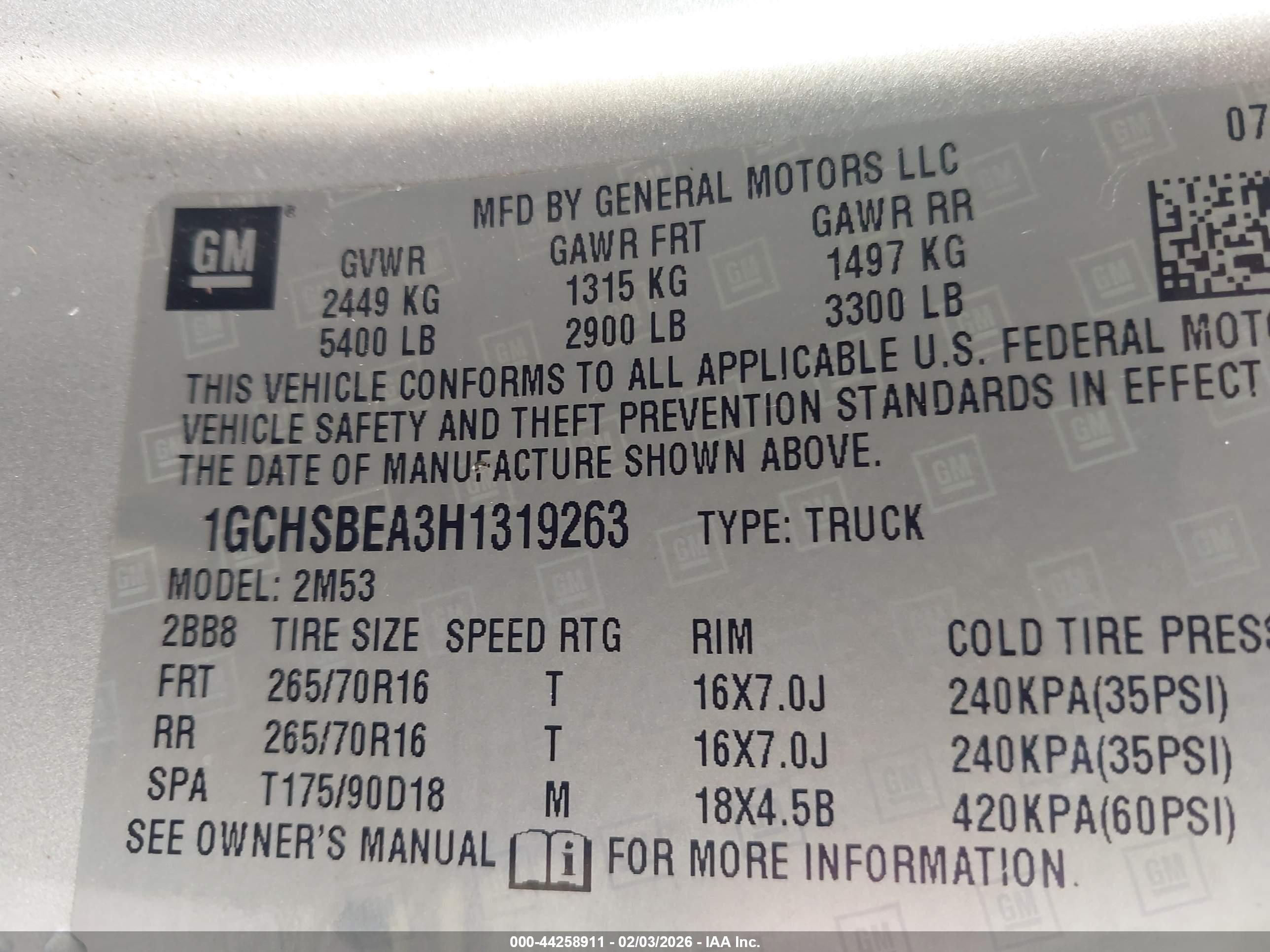 CHEVROLET COLORADO image 9