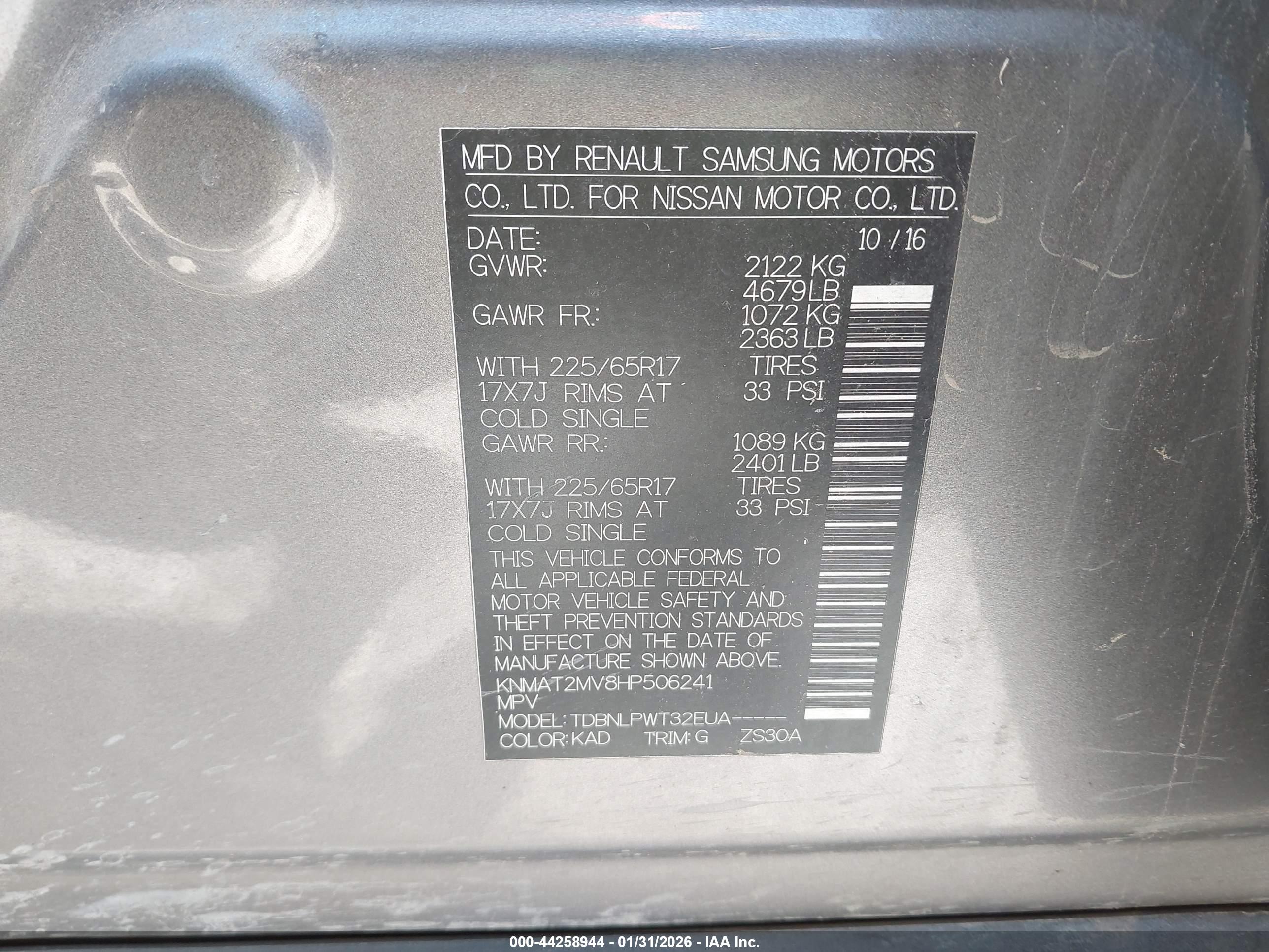 NISSAN ROGUE image 9