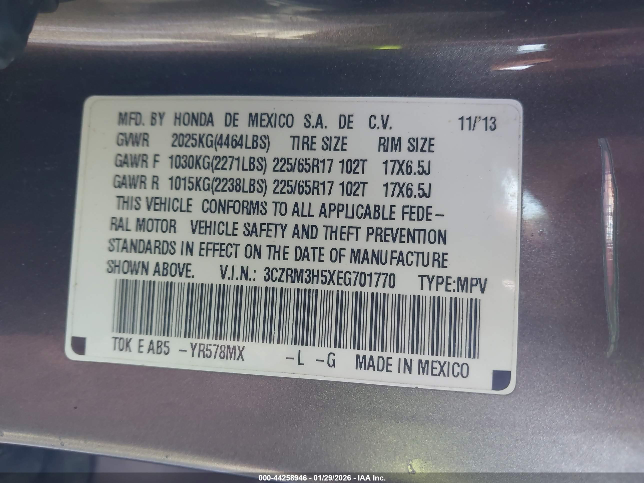 HONDA CR-V image 9