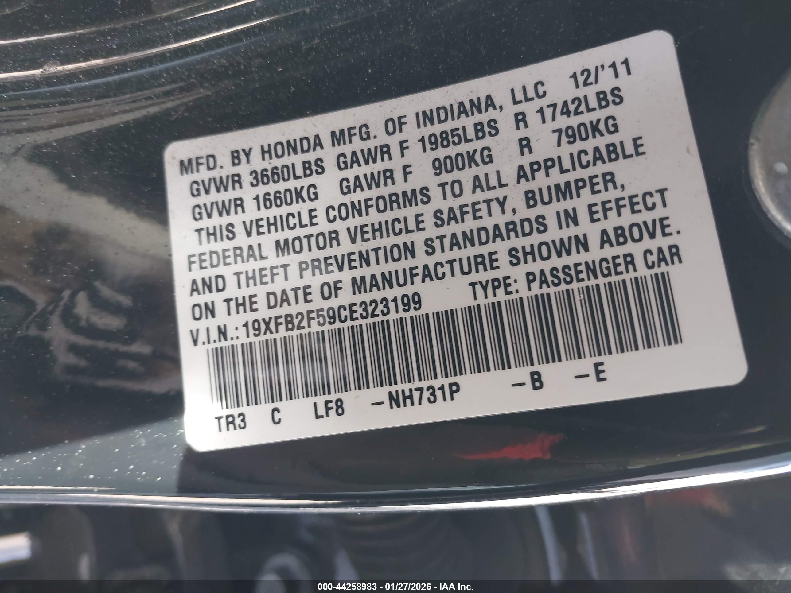 HONDA CIVIC image 9